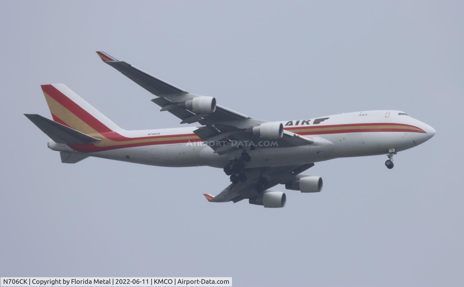 N706CK, 2001 Boeing 747-4B5F/SCD C/N 27073, MCO 2022