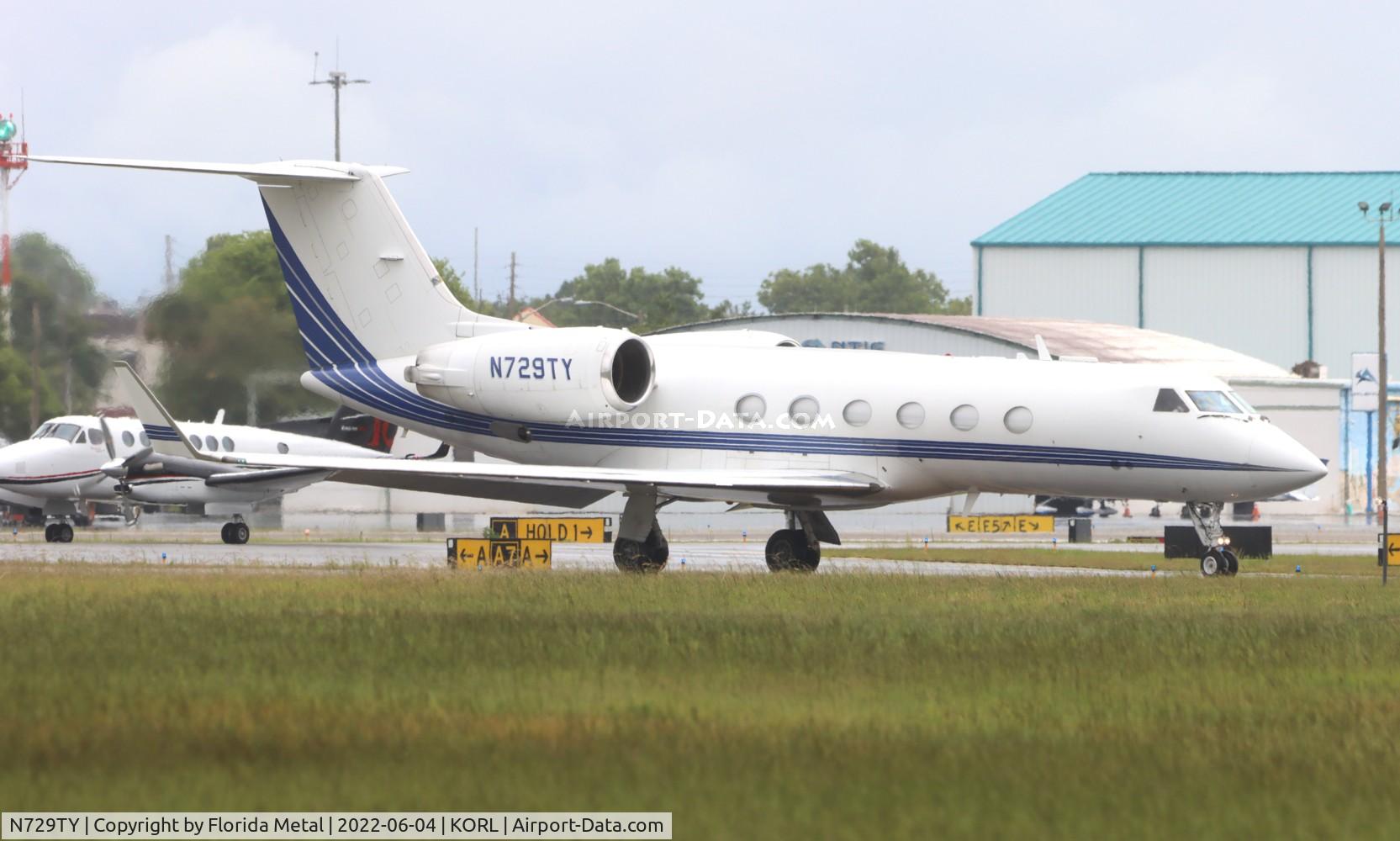 N729TY, 1990 Gulfstream Aerospace G-IV C/N 1141, ORL 2022