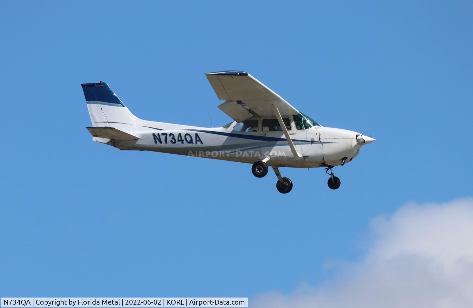 N734QA, 1977 Cessna 172N C/N 17269020, ORL 2022