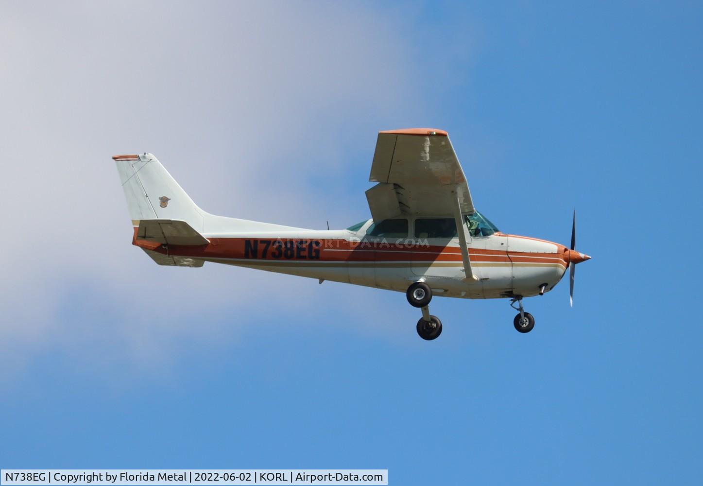 N738EG, 1977 Cessna 172N C/N 17269915, ORL 2022