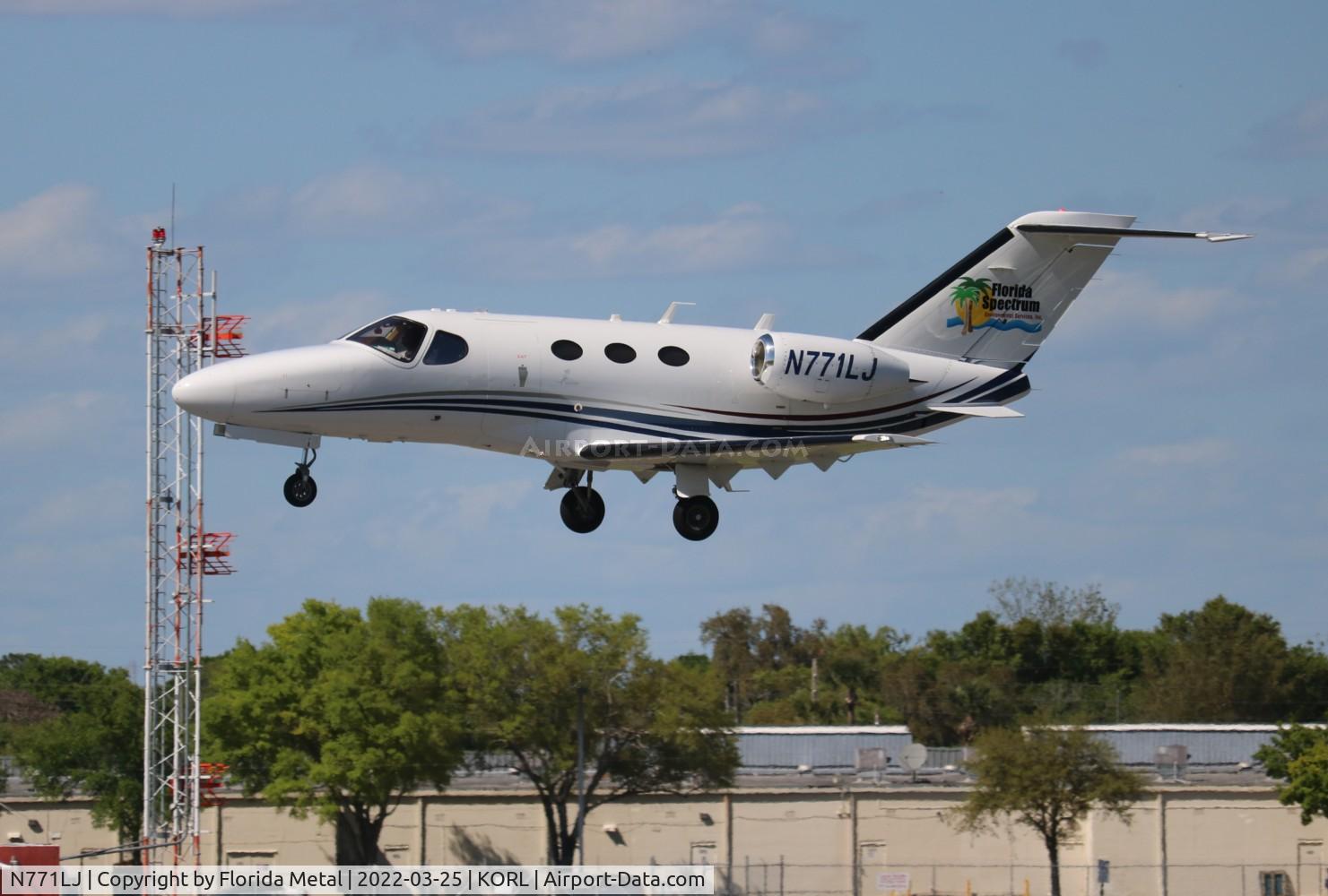 N771LJ, 2008 Cessna 510 Citation Mustang C/N 510-0139, Special Olympics 2022