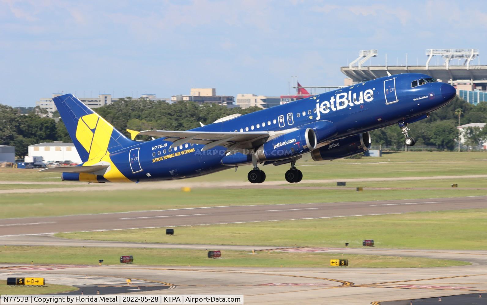 N775JB, 2009 Airbus A320-232 C/N 3800, TPA 2022