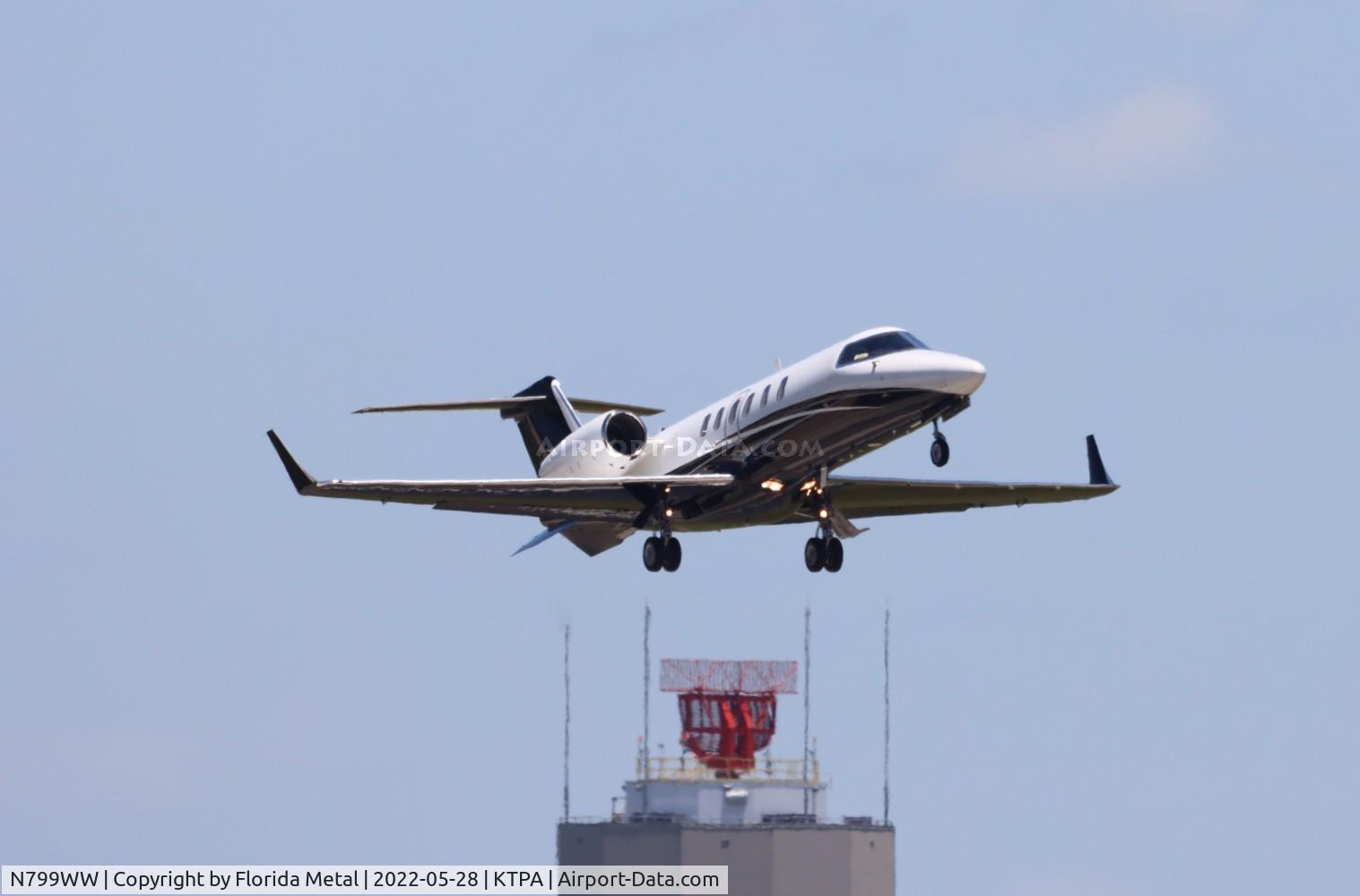 N799WW, 2007 Learjet Inc 45 C/N 2085, TPA 2022