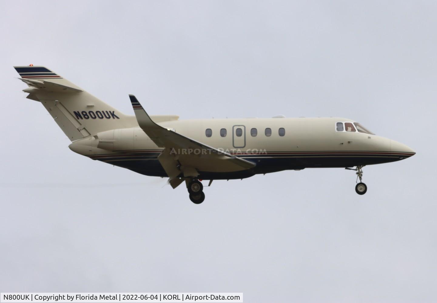 N800UK, 2002 Raytheon Hawker 800XP C/N 258577, Special olympics 2022