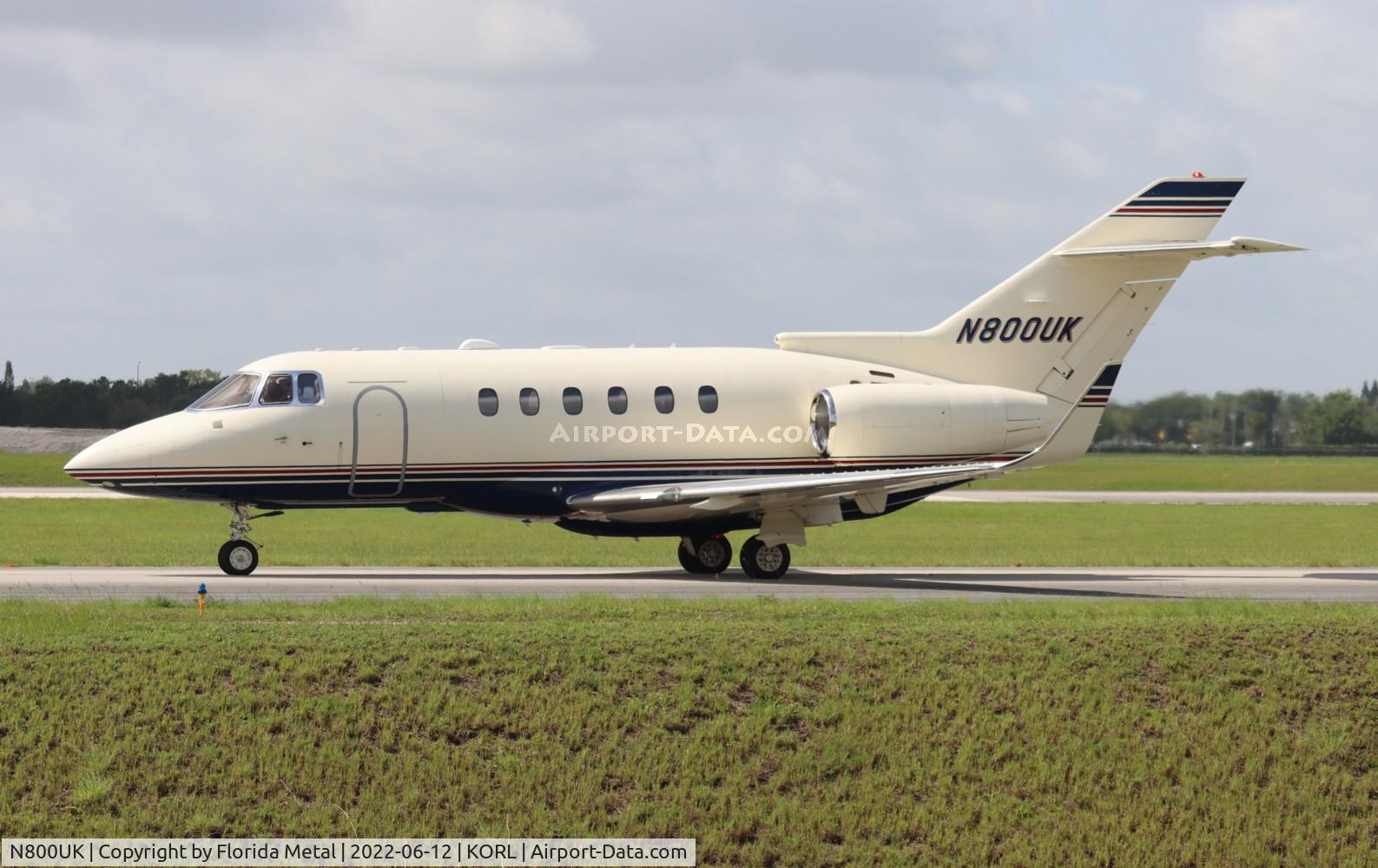 N800UK, 2002 Raytheon Hawker 800XP C/N 258577, Special Olympics 2022
