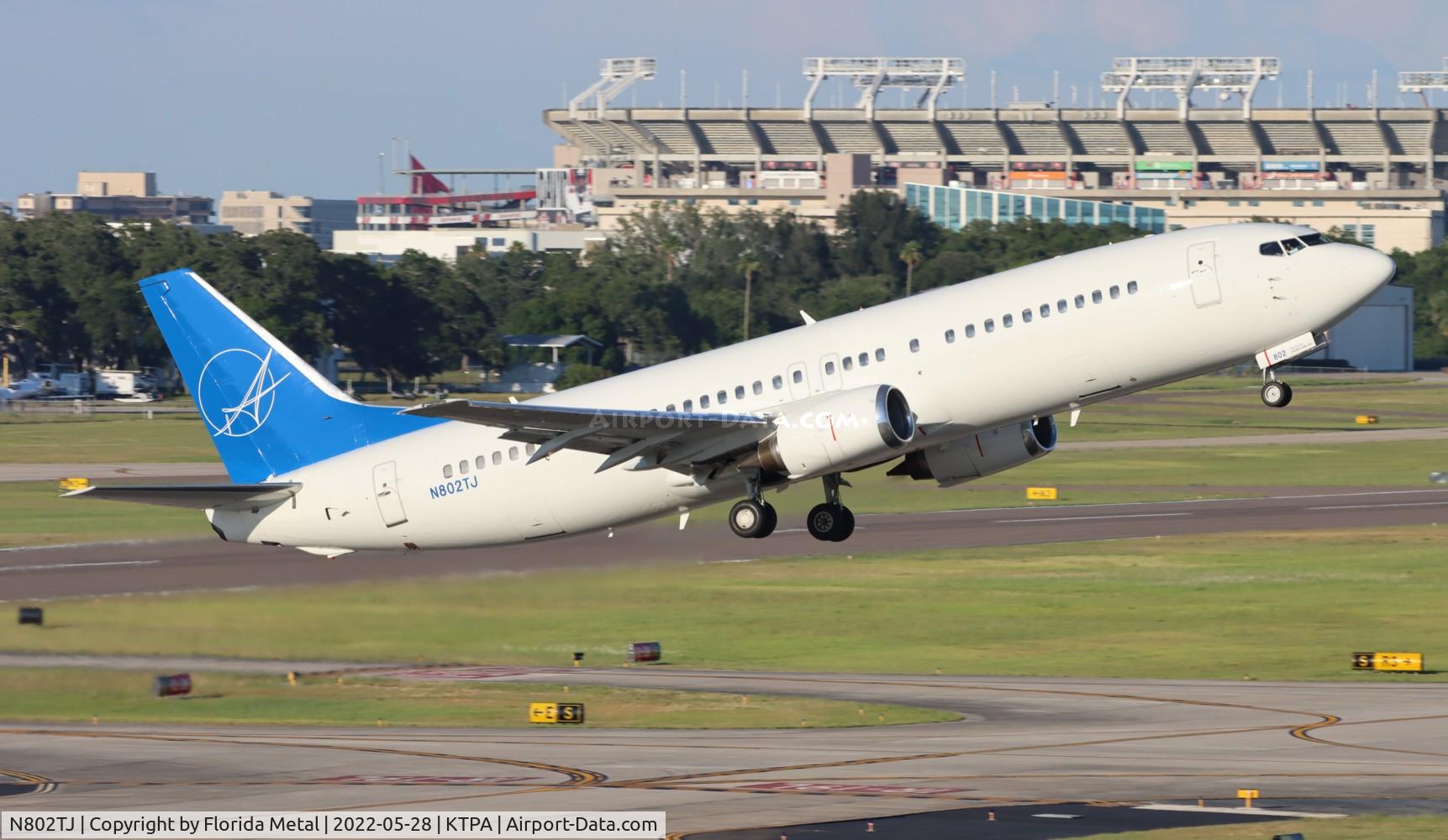 N802TJ, 1990 Boeing 737-4B7 C/N 24874, TPA 2022