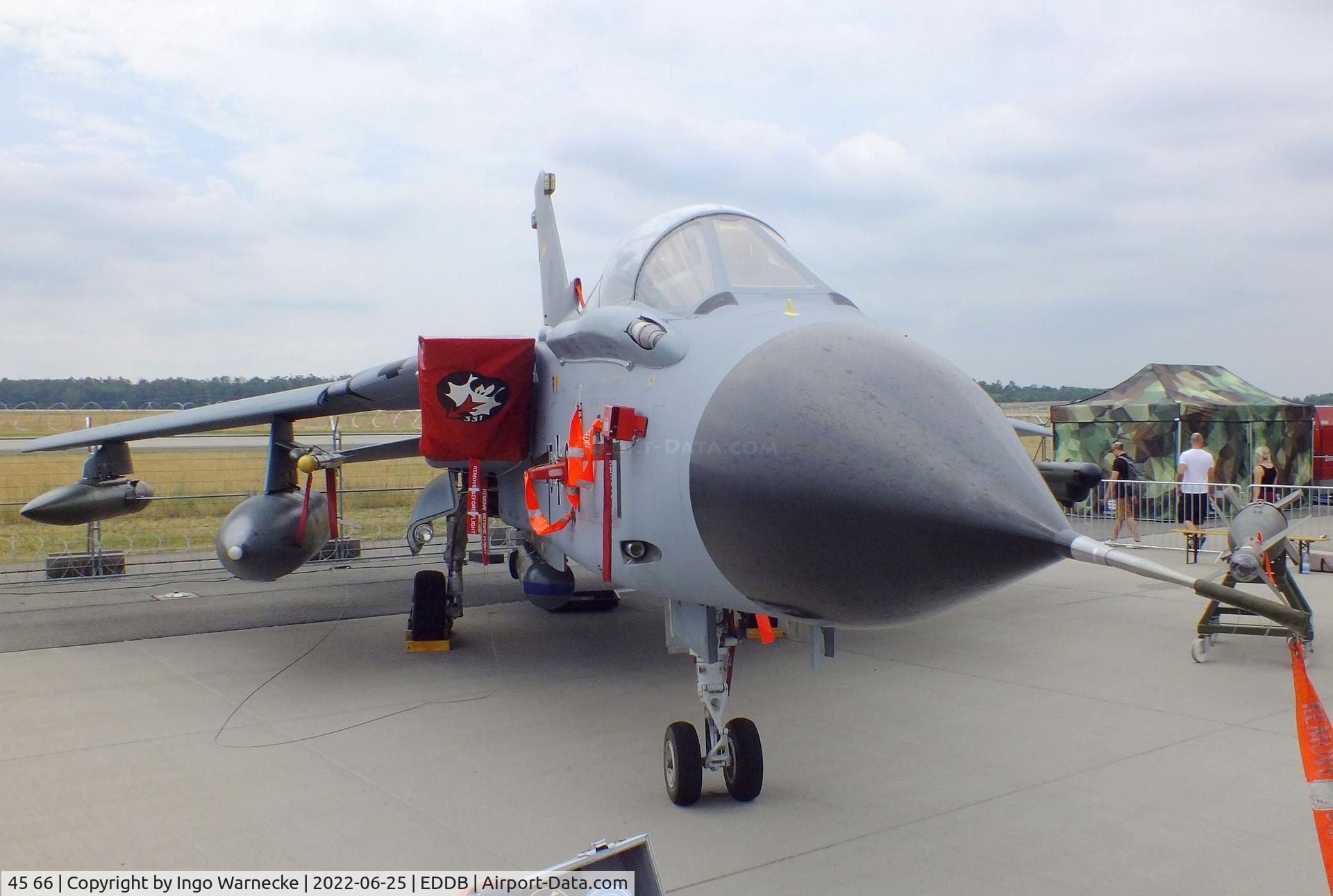 45 66, Panavia Tornado IDS C/N 667/GS210/4266, Panavia Tornado IDS of the Luftwaffe (german air force) at ILA 2022, Berlin
