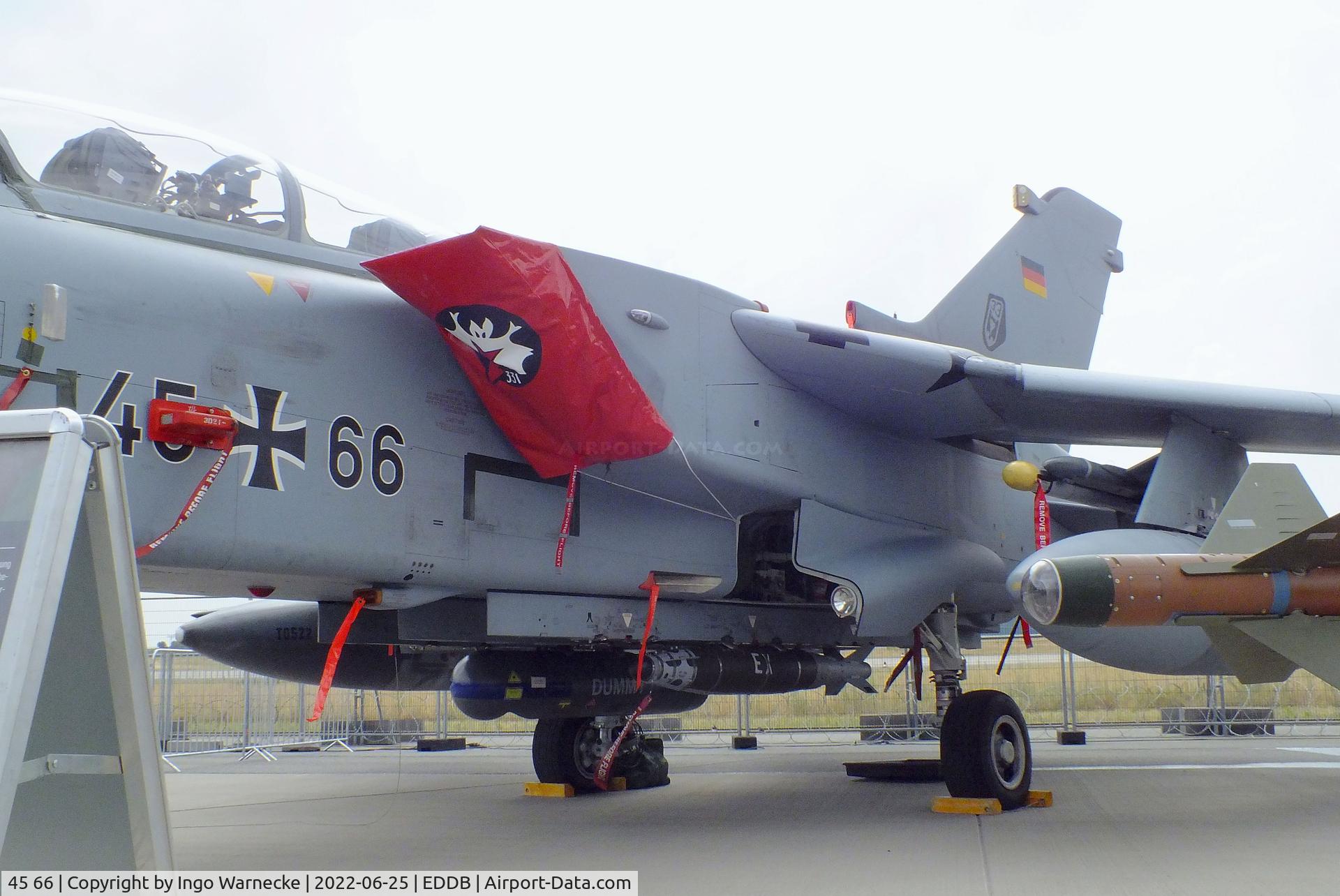45 66, Panavia Tornado IDS C/N 667/GS210/4266, Panavia Tornado IDS of the Luftwaffe (german air force) at ILA 2022, Berlin