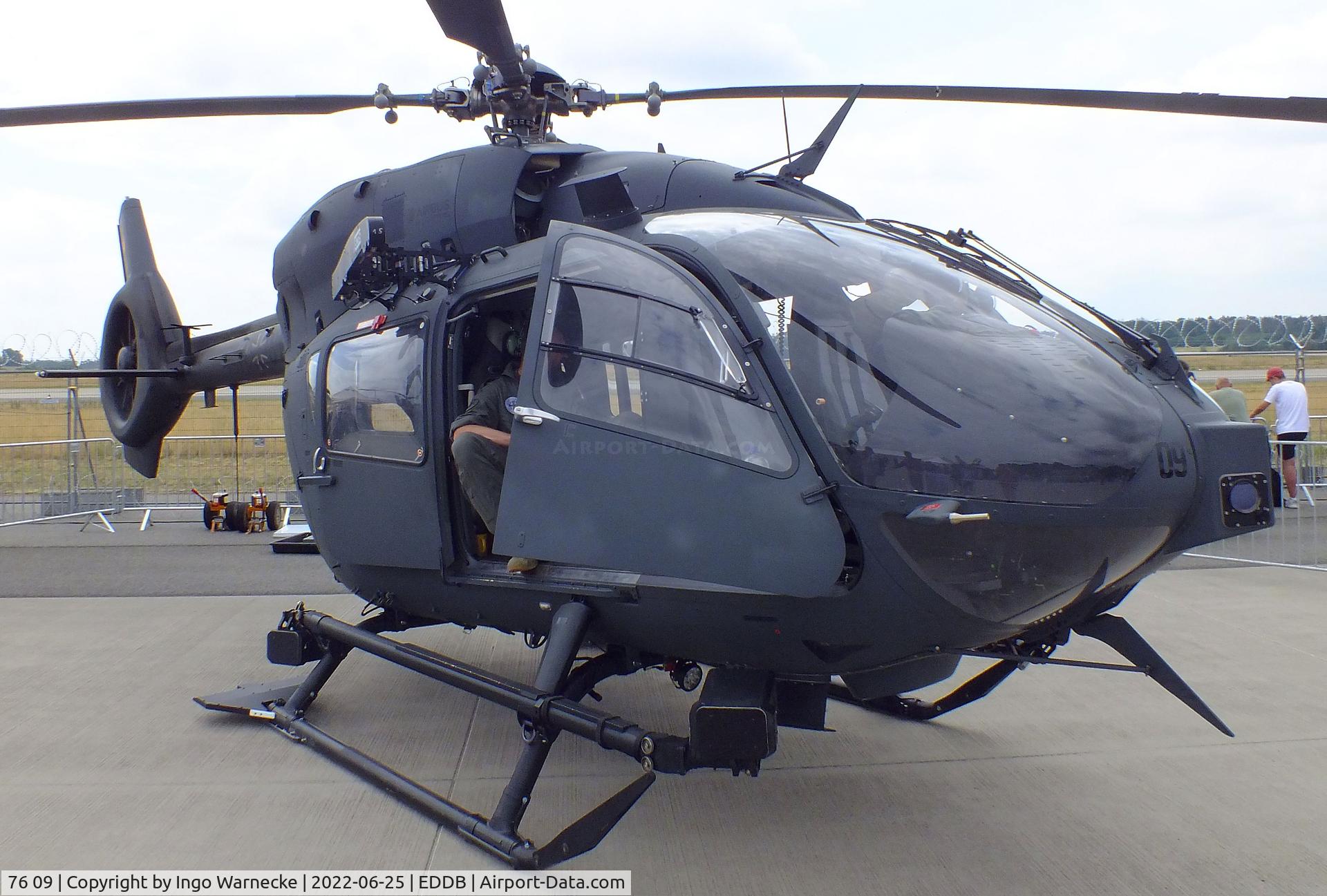 76 09, Airbus Helicopters H-145M (BK-117D-2) C/N 20096, Airbus Helicopters H145M LUH SOF of the Bundeswehr Spezialkräfte (german special operations forces) at ILA 2022, Berlin
