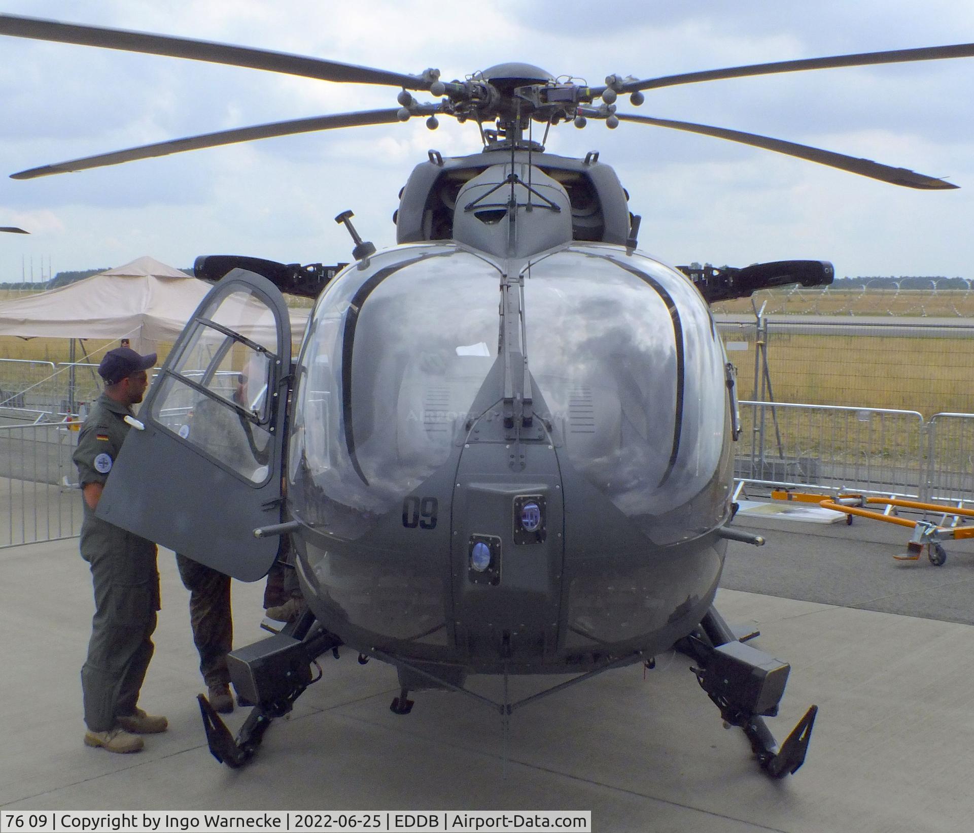 76 09, Airbus Helicopters H-145M (BK-117D-2) C/N 20096, Airbus Helicopters H145M LUH SOF of the Bundeswehr Spezialkräfte (german special operations forces) at ILA 2022, Berlin