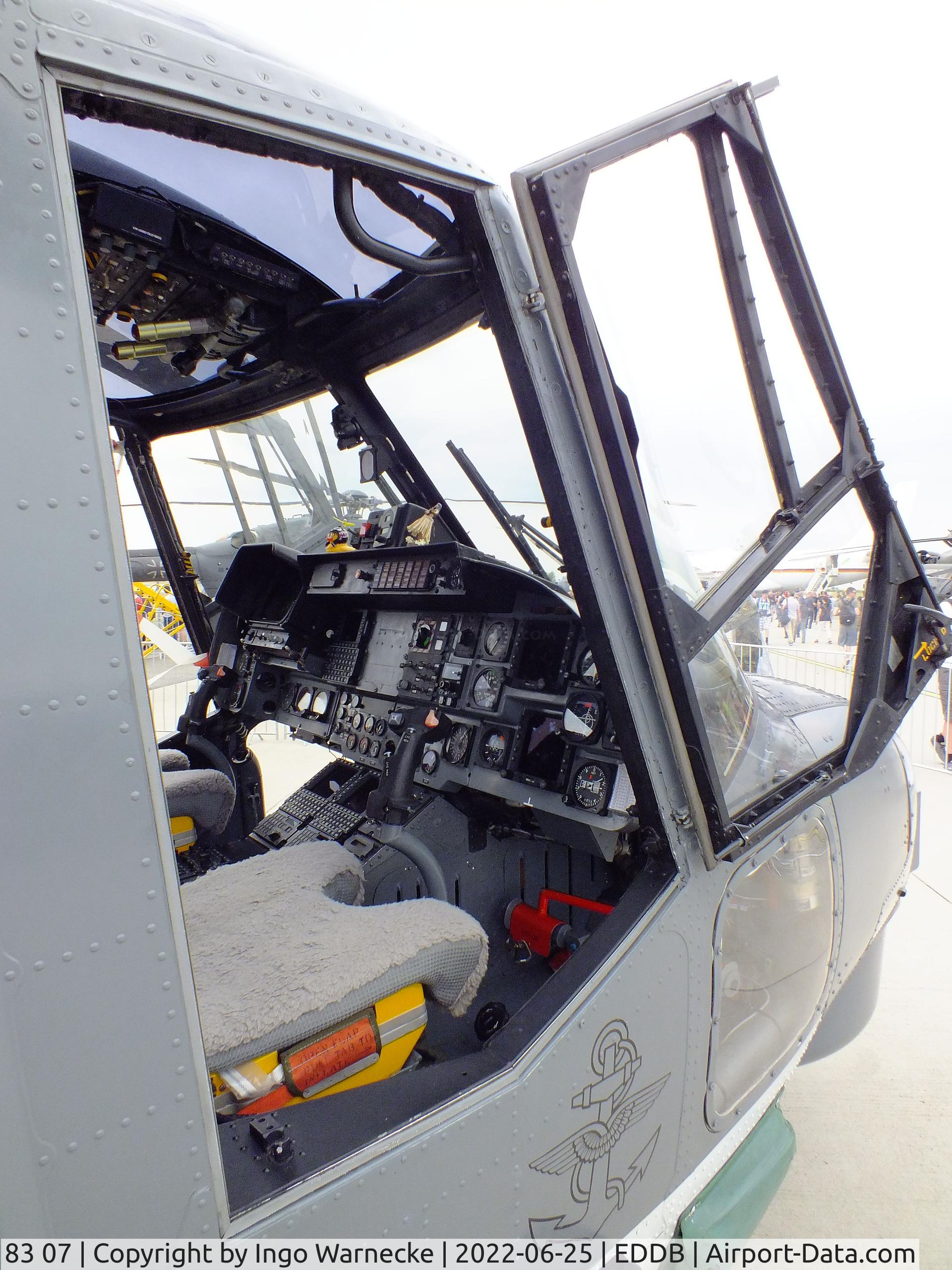 83 07, Westland Super Lynx Mk.88A C/N 421, Westland Sea Lynx / Super Lynx Mk88A of the Marineflieger (german navy) at ILA 2022, Berlin  #c
