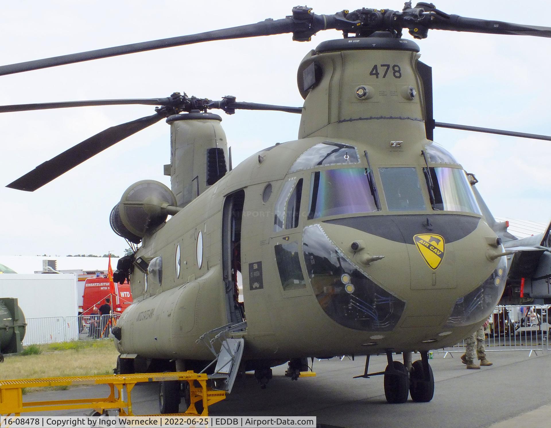 16-08478, Boeing CH-47F C/N M.8478, Boeing CH-47F Chinook of the US Army at ILA 2022, Berlin