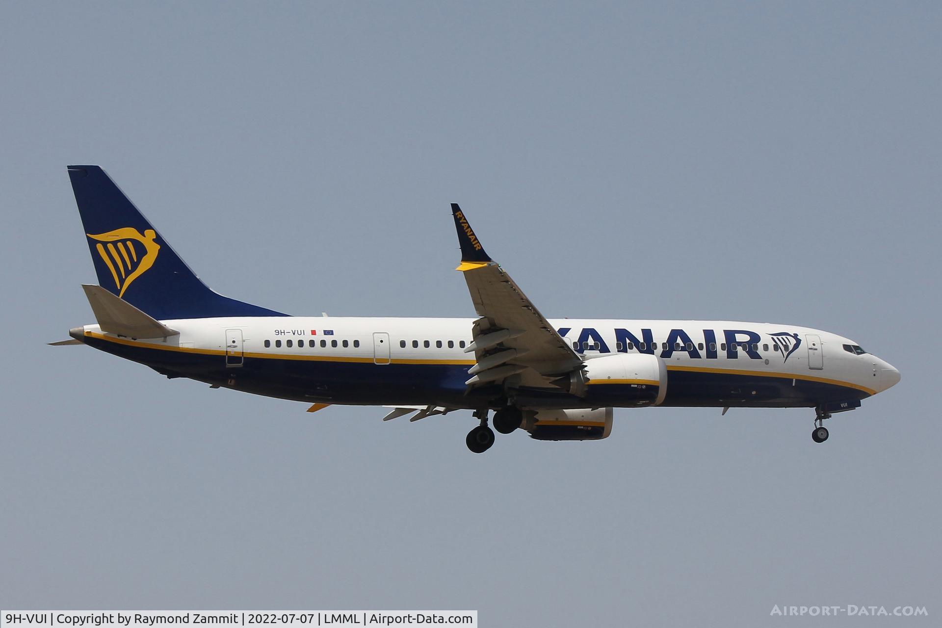 9H-VUI, 2019 Boeing 737-8-200 MAX C/N 62302, B737-8 MAX 9H-VUI Malta Air