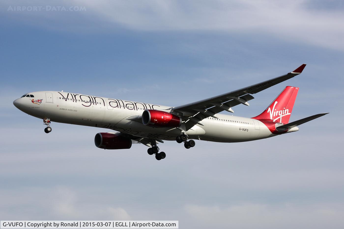 G-VUFO, 2012 Airbus A330-343X C/N 1352, at lhr