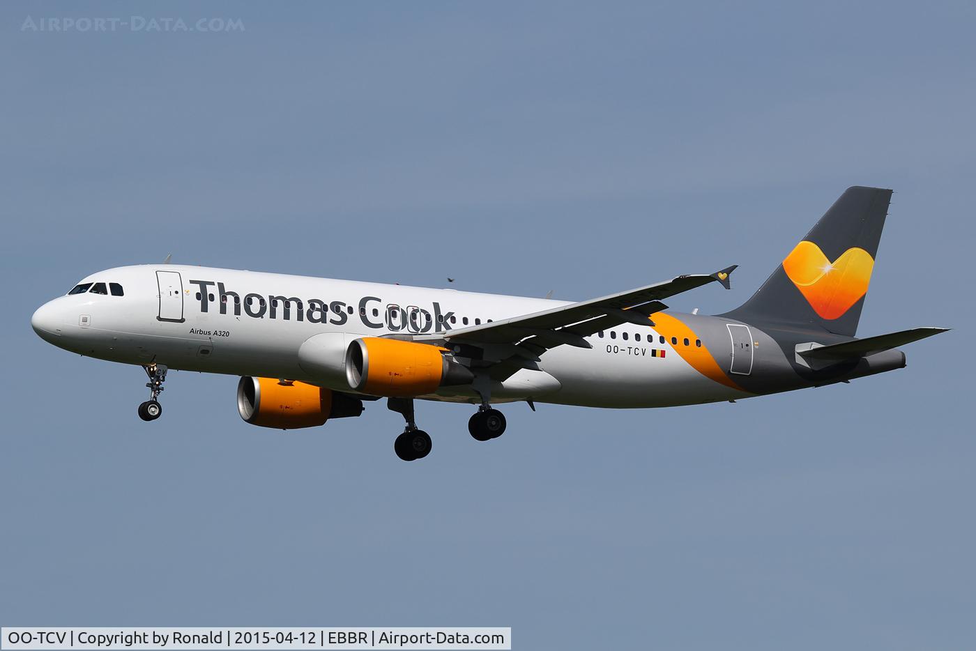 OO-TCV, 2003 Airbus A320-214 C/N 1968, at bru