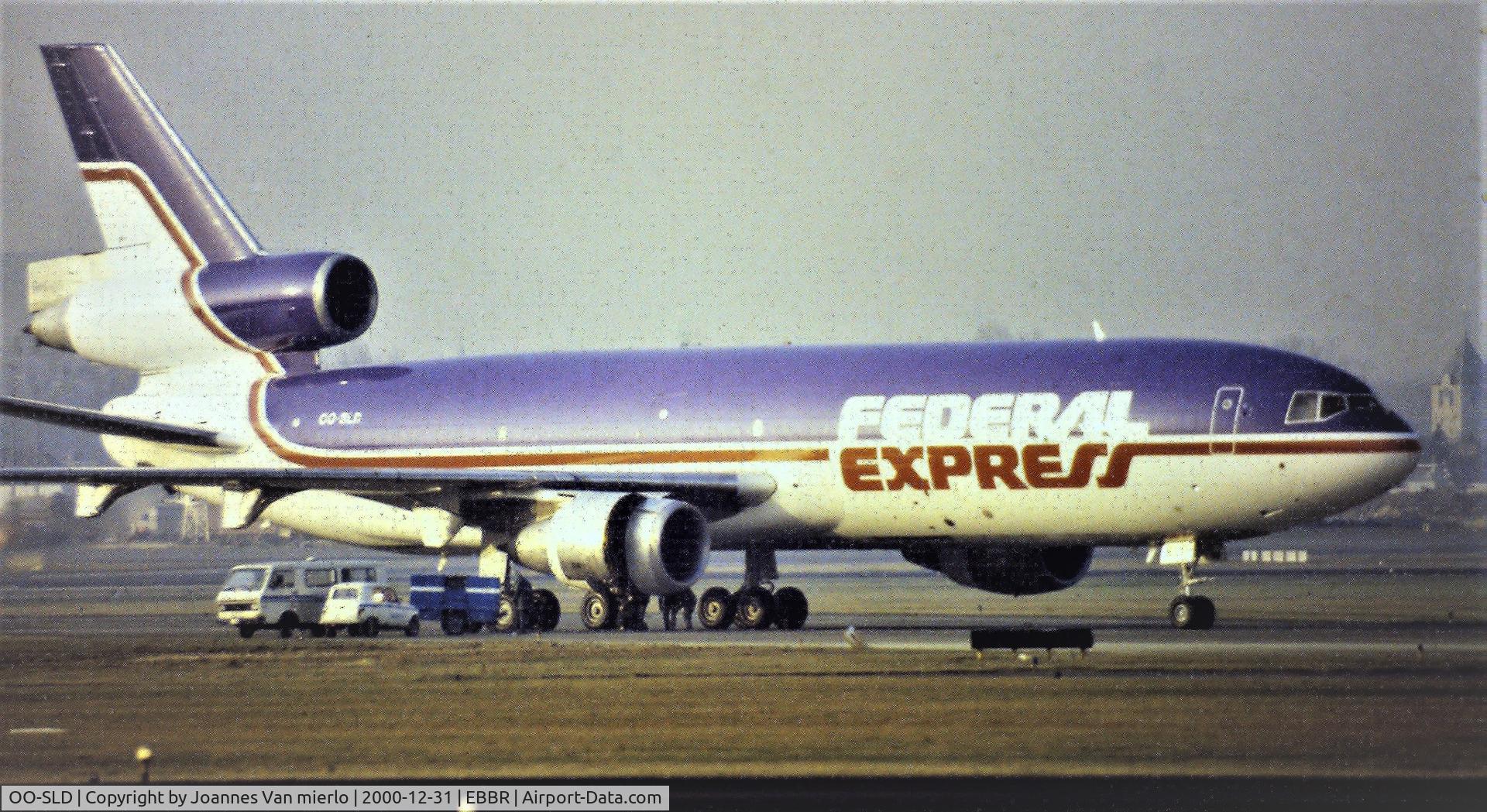 OO-SLD, 1980 McDonnell Douglas DC-10-30F C/N 47835, Slide scan