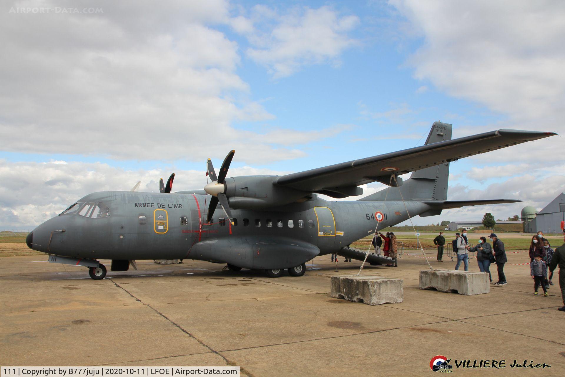 111, Casa CN-235-200M C/N C111, at Evreux AB