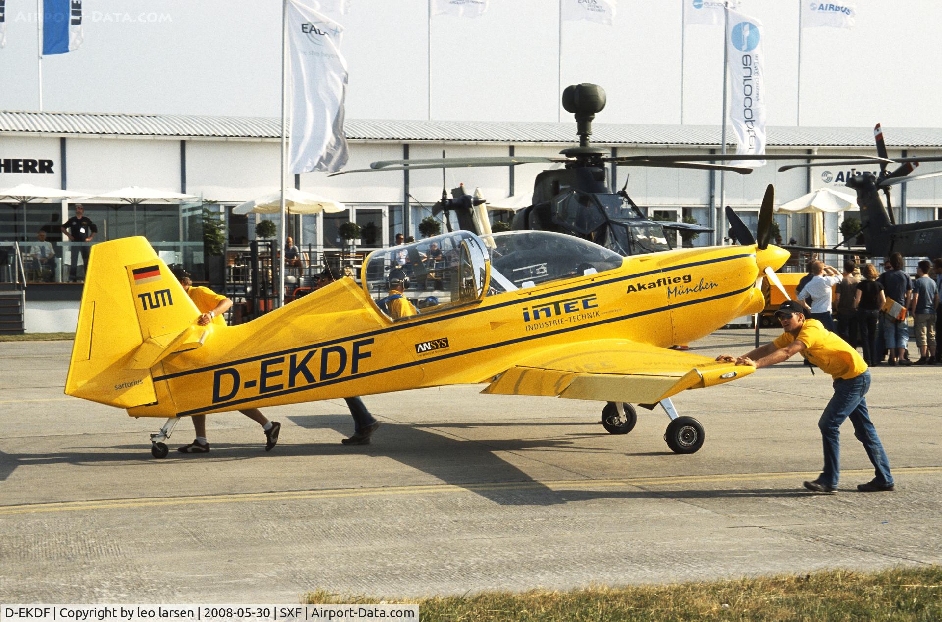 D-EKDF, Akaflieg München Mü-30 Schlacro C/N V-1, Berlin ILA 30.5.2008