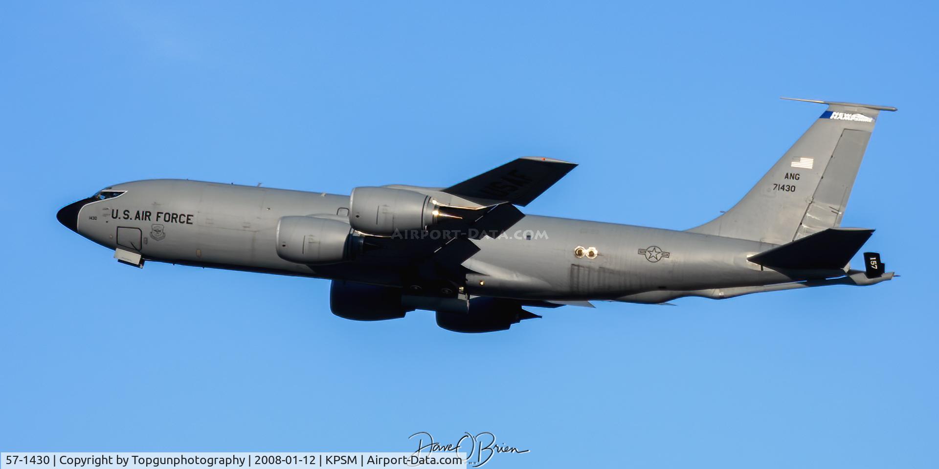 57-1430, 1957 Boeing KC-135R Stratotanker C/N 17501, PACK62