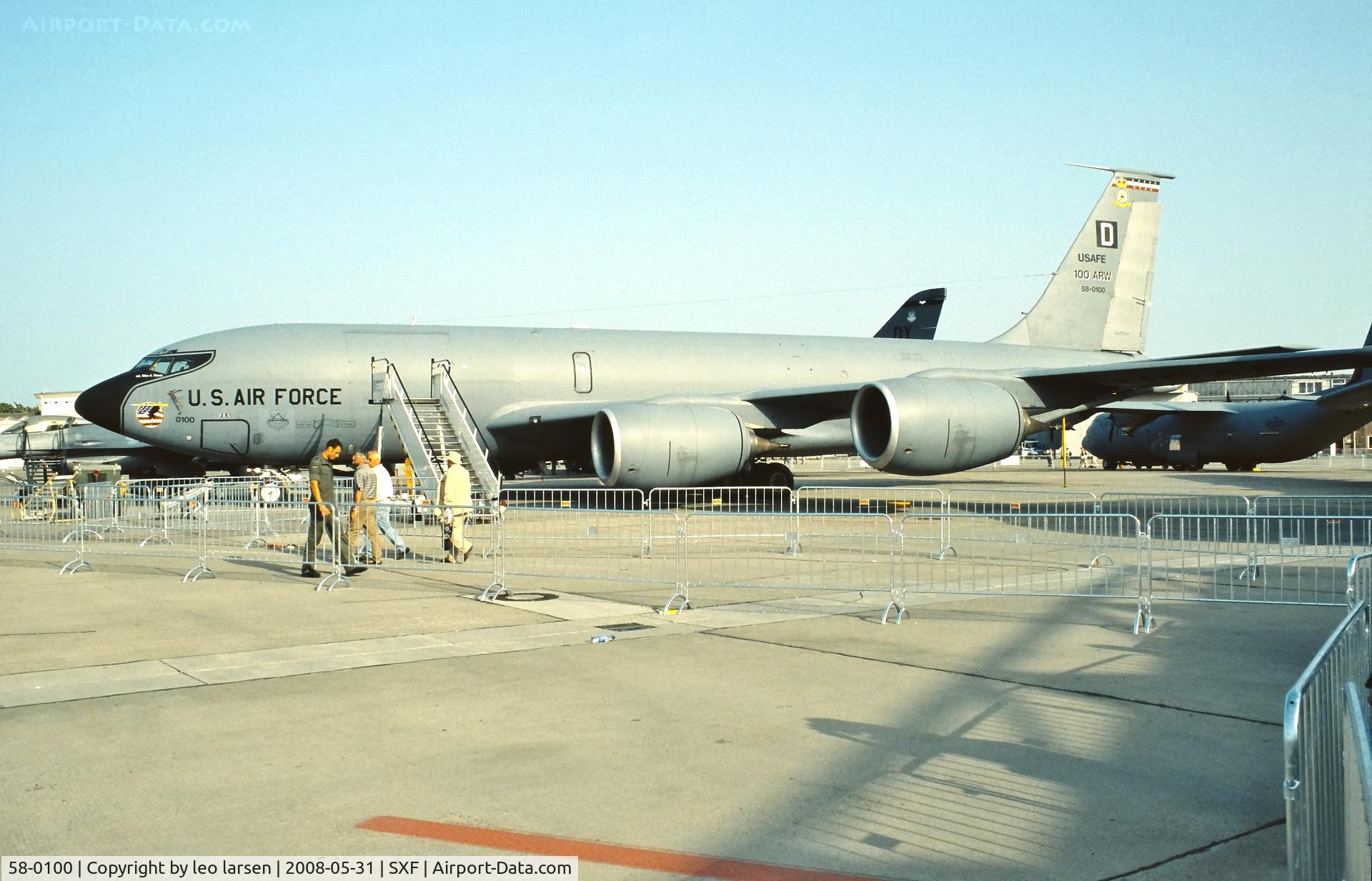 58-0100, 1958 Boeing KC-135R Stratotanker C/N 17845, Berlin ILA 31.5.2008