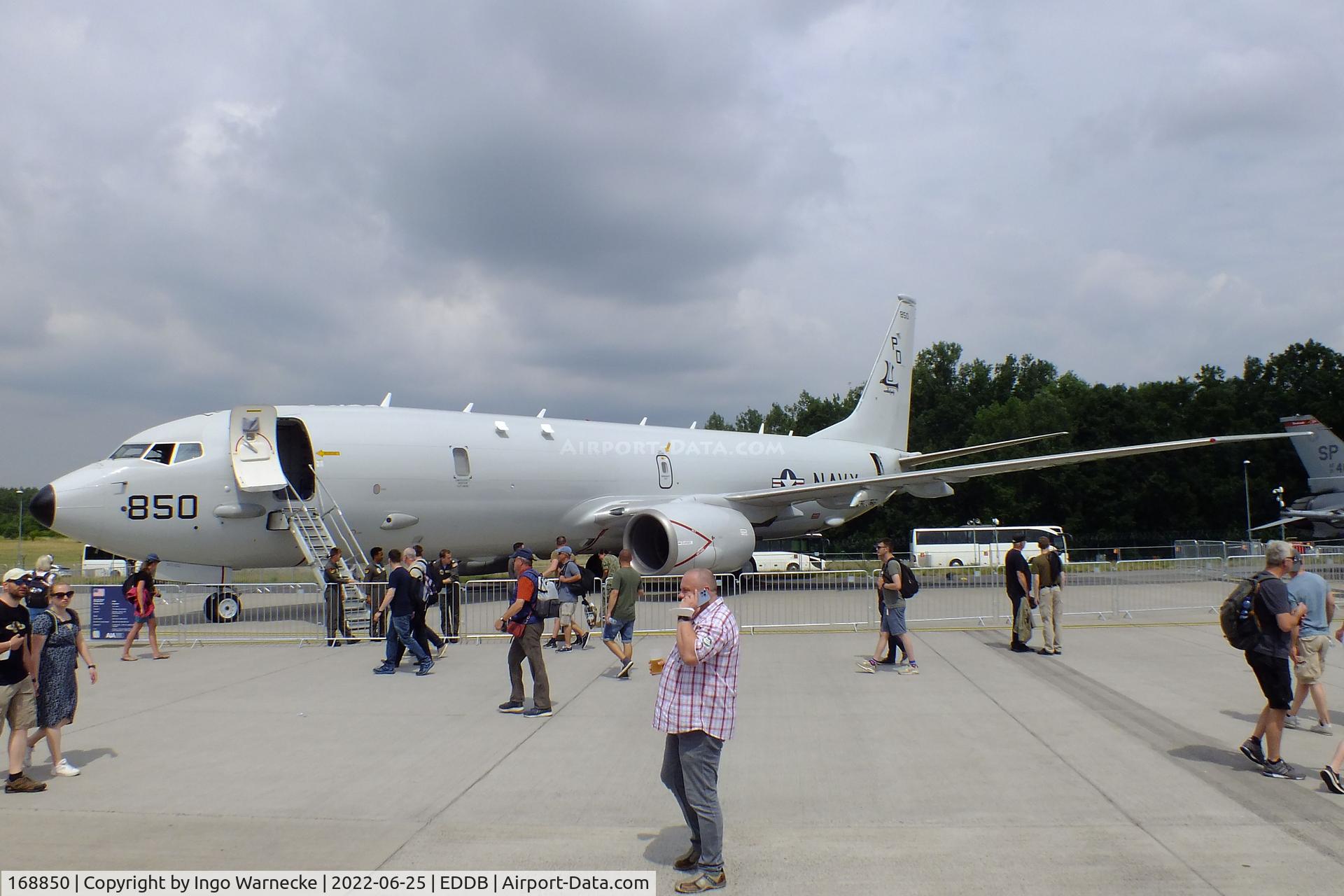 168850, 2015 Boeing P-8A Poseidon C/N 44142, Boeing P-8A Poseidon of the US Navy at ILA 2022, Berlin