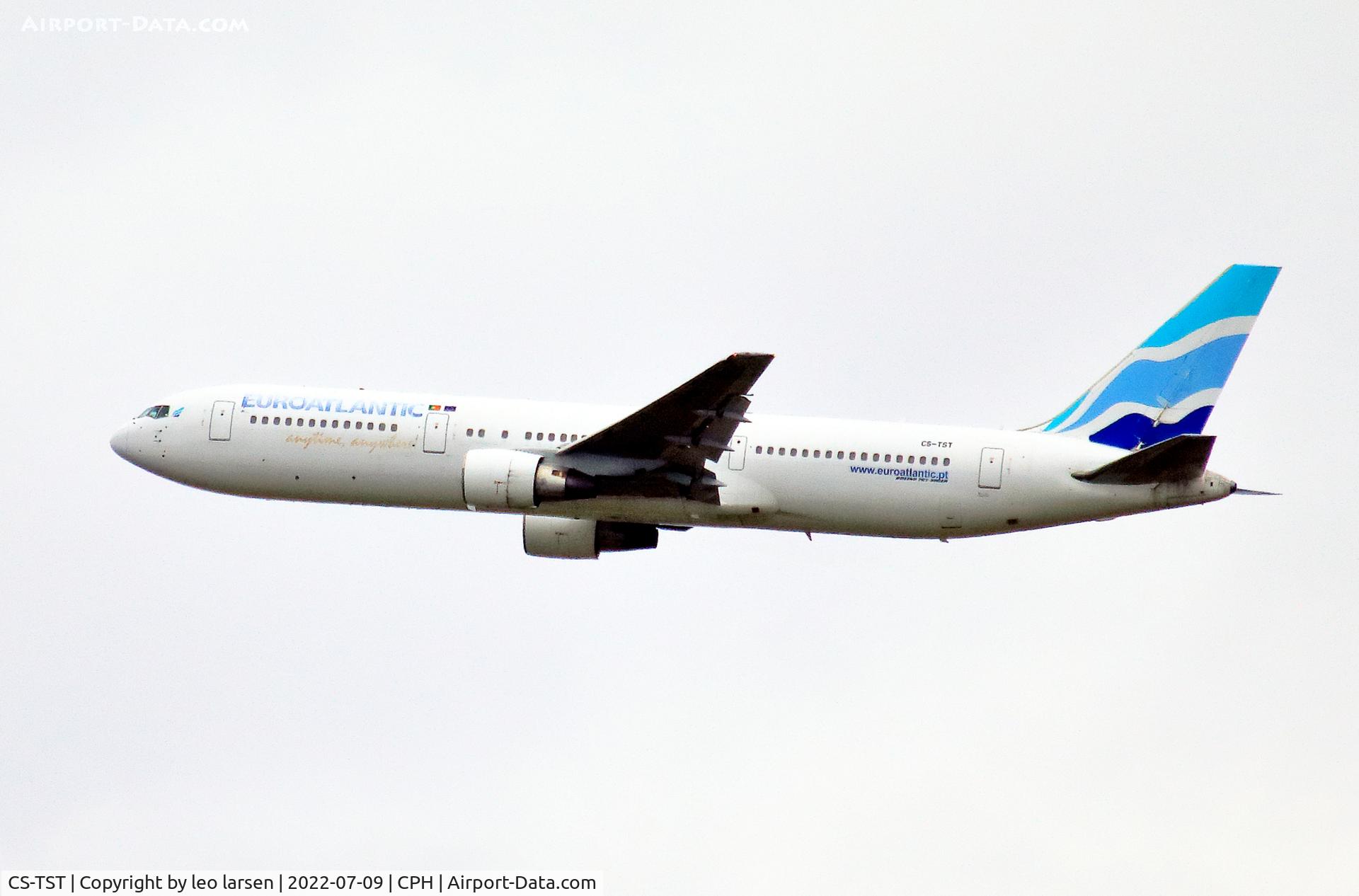 CS-TST, 2002 Boeing 767-34P/ER C/N 33047/889, Copenhagen 9.7.2022