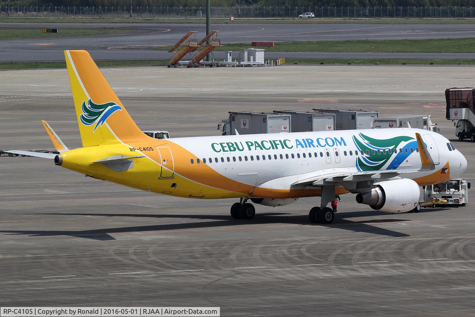 RP-C4105, 2015 Airbus A320-214 C/N 6777, at nrt