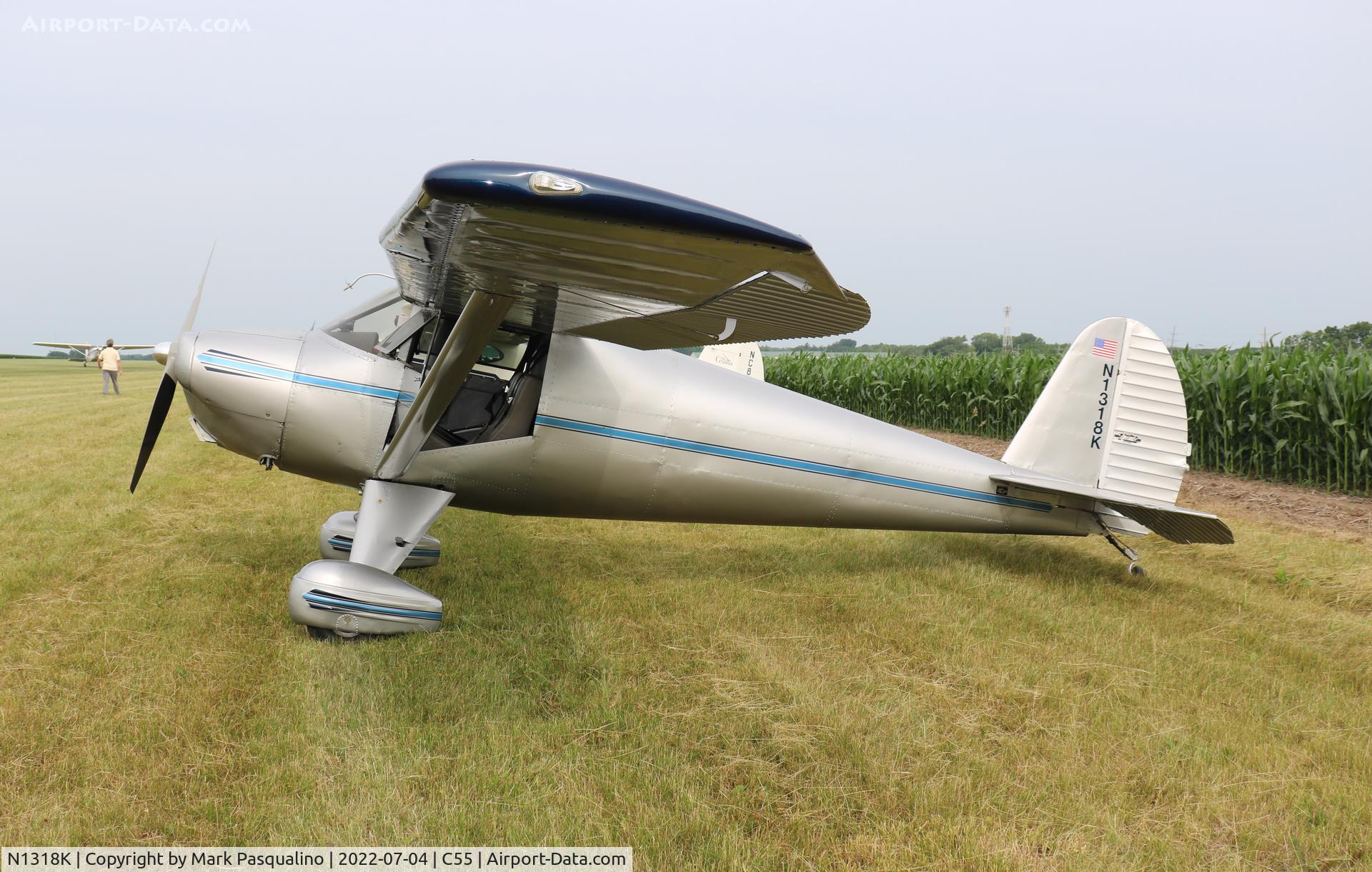 N1318K, 1947 Luscombe 8A C/N 4045, Luscombe 8A