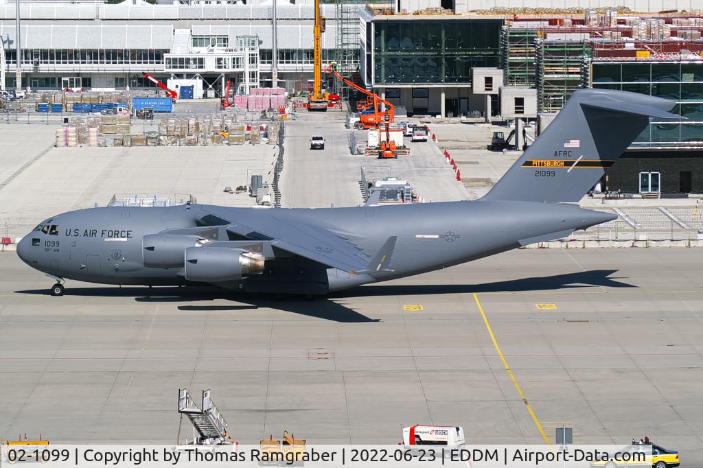 02-1099, 2002 Boeing C-17A Globemaster III C/N P-99, USA - Air Force Boeing C-17A Globemaster III