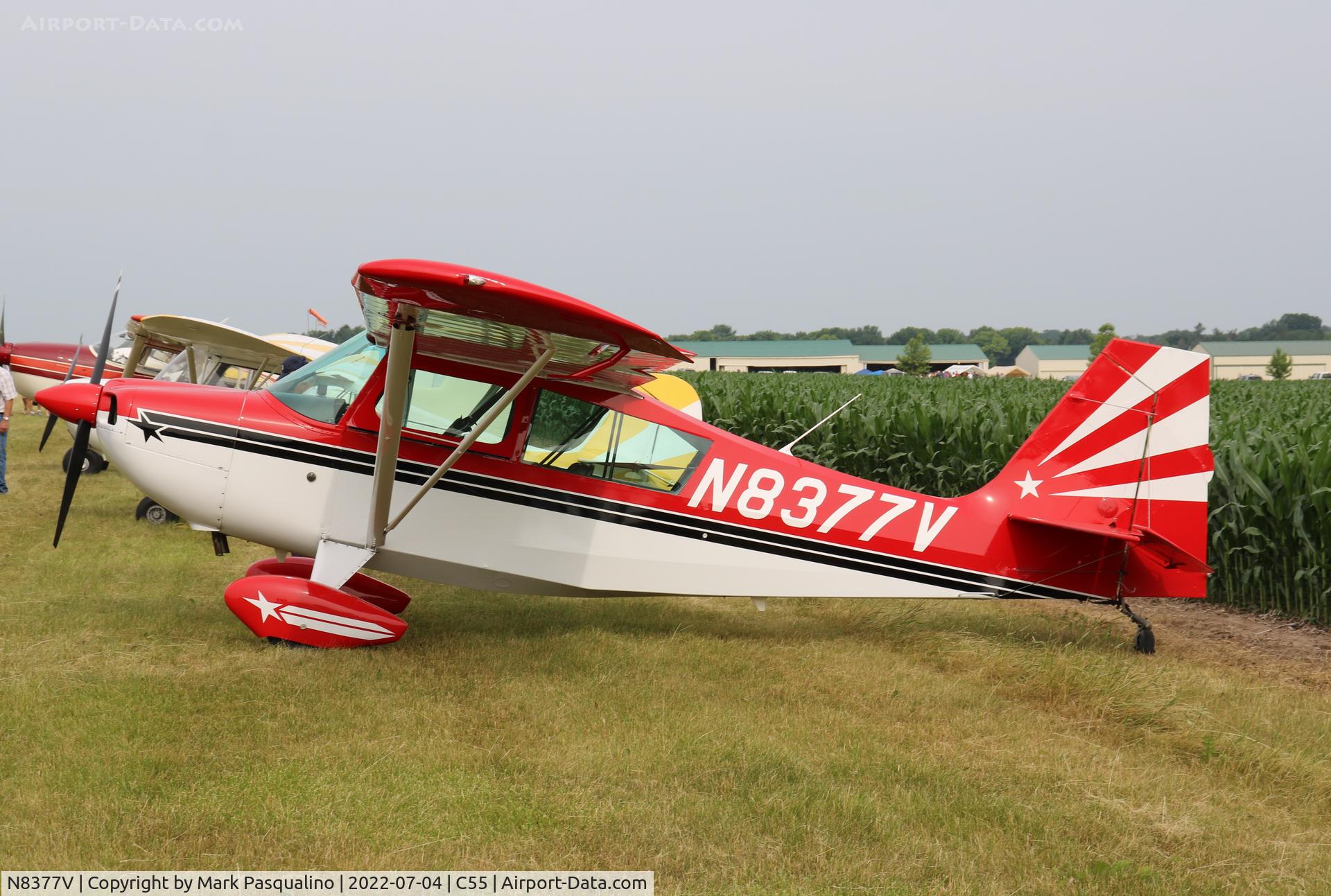 N8377V, 1966 Champion 7ECA Citabria C/N 280, Champion 7ECA