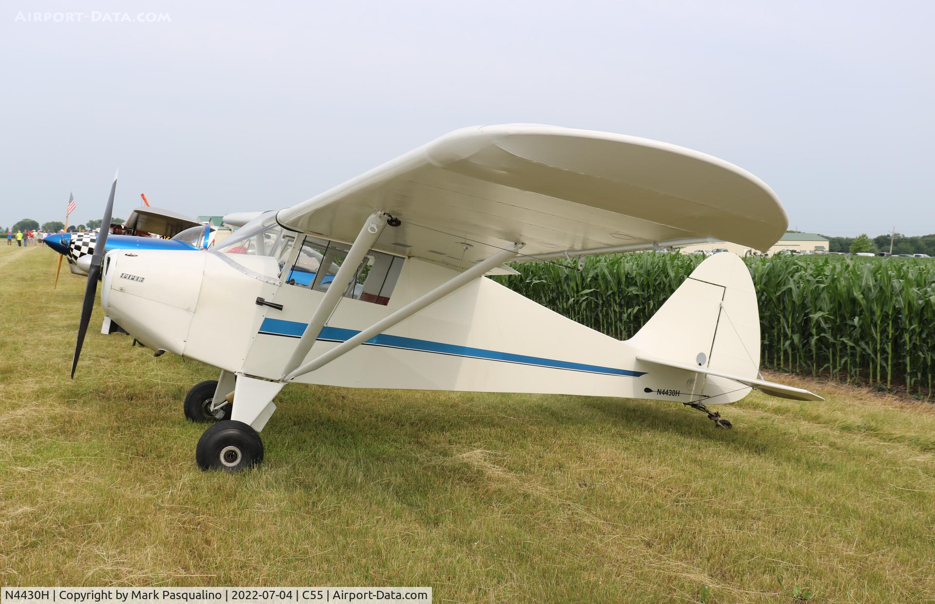 N4430H, 1948 Piper PA-15 Vagabond C/N 15-218, Piper PA-15