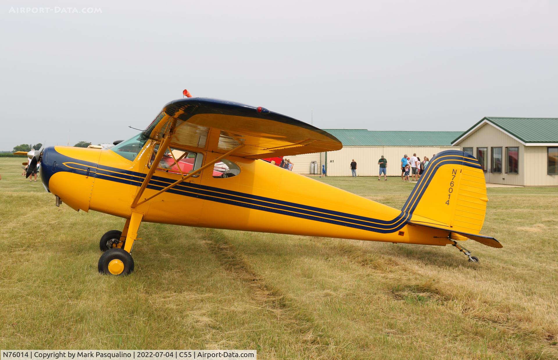 N76014, 1946 Cessna 140 C/N 10408, Cessna 140