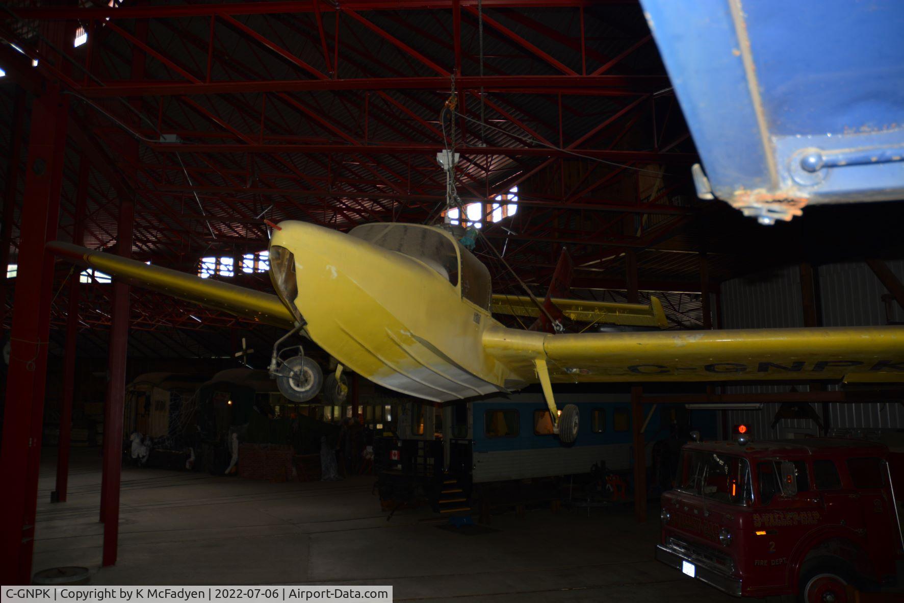 C-GNPK, 1977 Taylor Coot A C/N 363, Located near Revelstoke BC