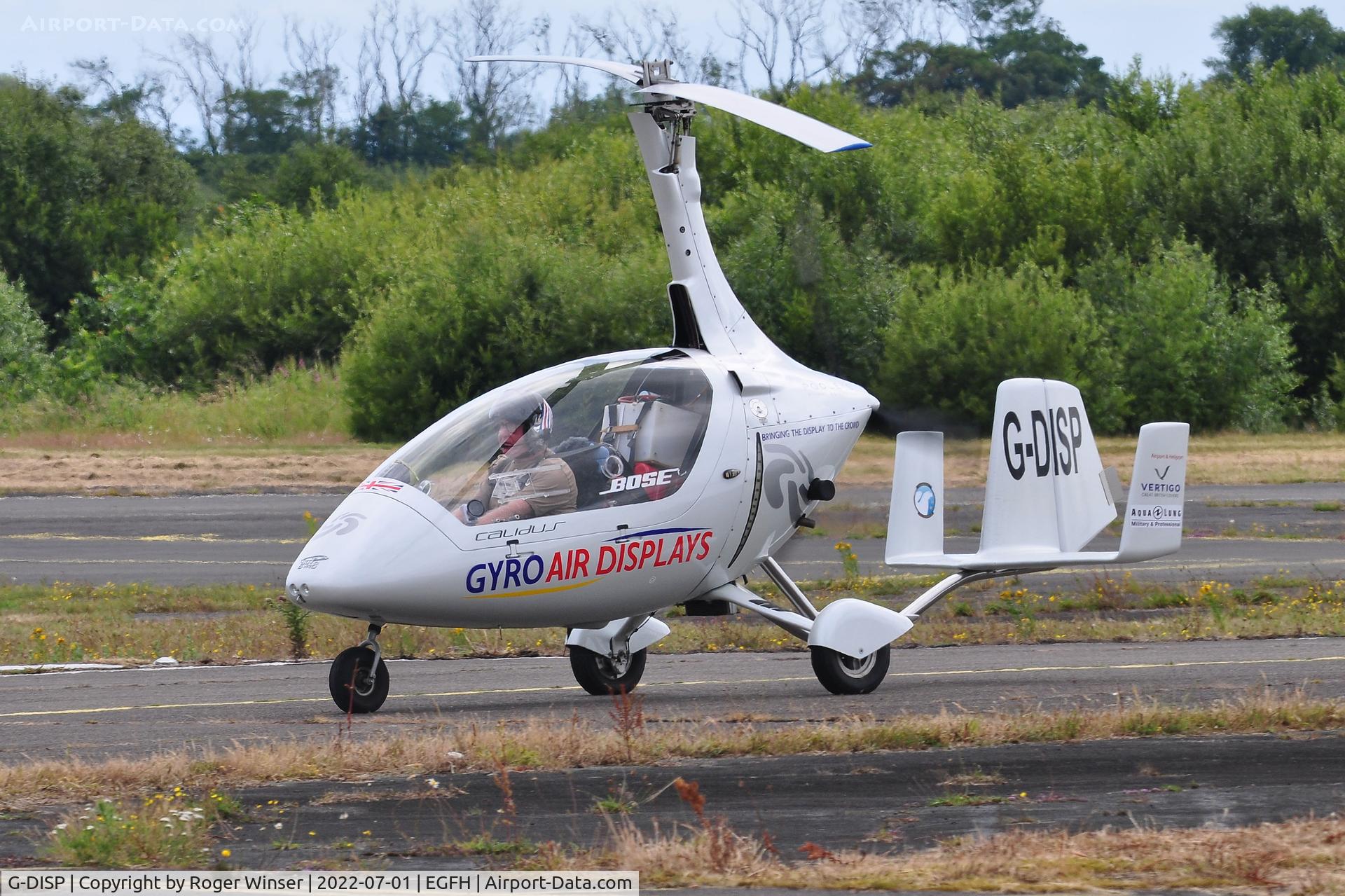 G-DISP, 2016 RotorSport UK Calidus C/N RSUK/CALS/030, Visiting rotorcraft.