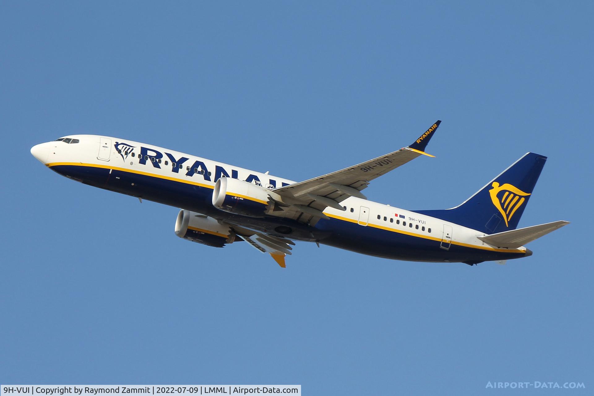 9H-VUI, 2019 Boeing 737-8-200 MAX C/N 62302, B737-800 MAX 9H-VUI Malta Air