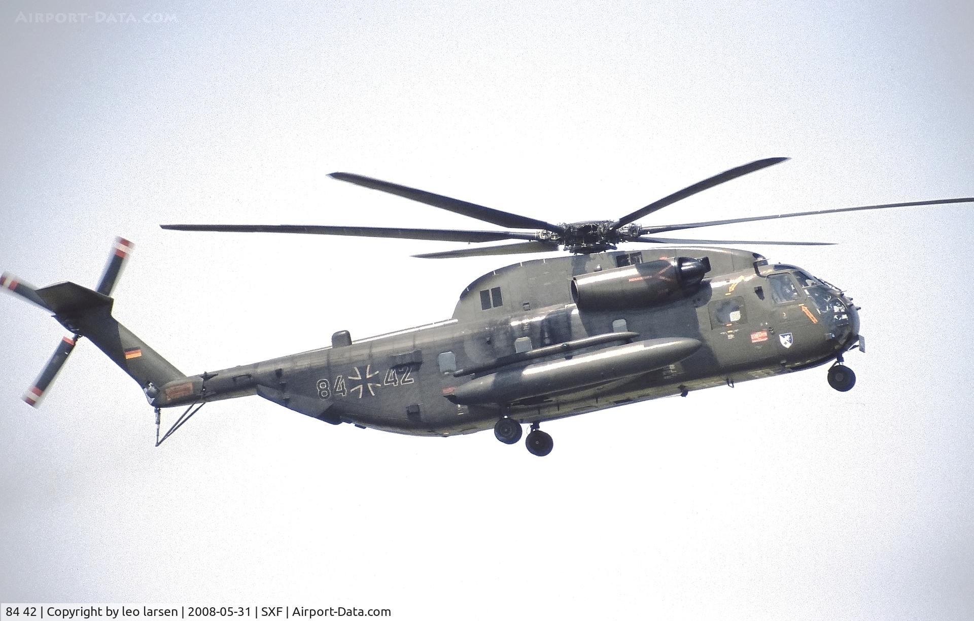 84 42, Sikorsky (VFW-Fokker) CH-53GS C/N V65-040, Berlin ILA 31.5.2008