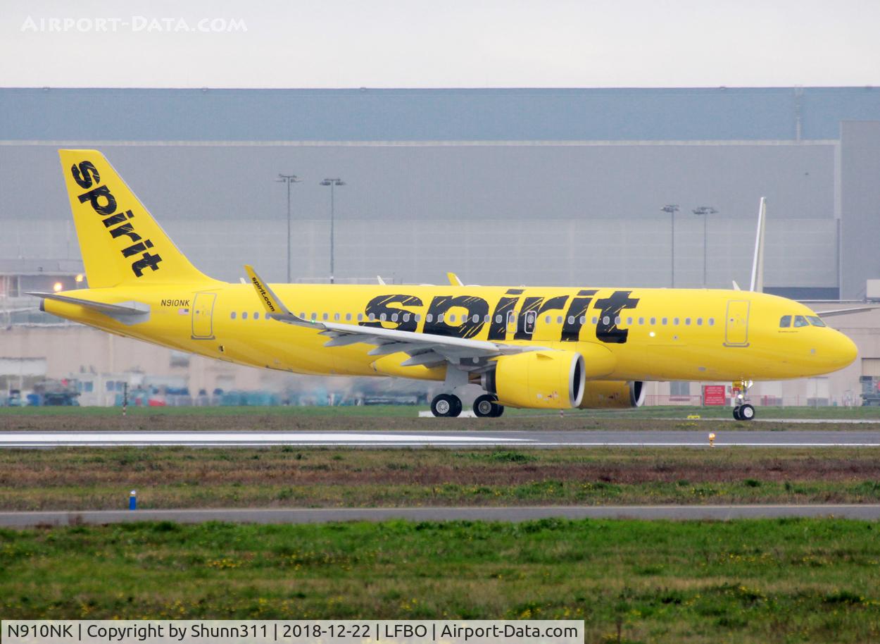 N910NK, 2018 Airbus A320-271N C/N 8668, Delivery day...
