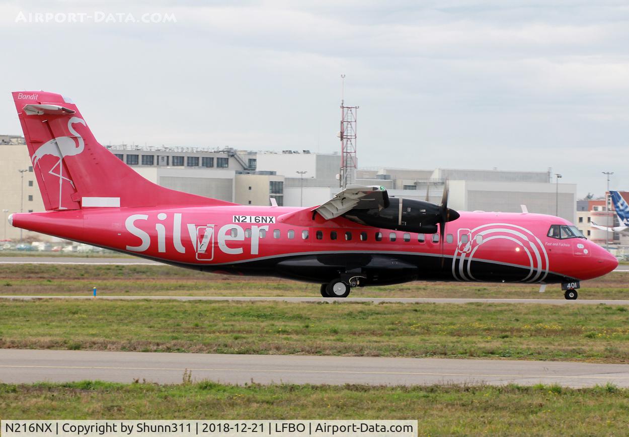 N216NX, 2017 ATR 42-600 C/N 1216, Delivery day...