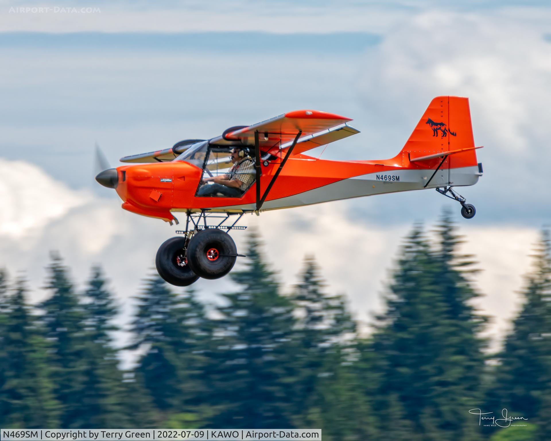 N469SM, 2021 KITFOX AIRCRAFT LLC S7 SUPERSPORT C/N KA19290427, KAWO