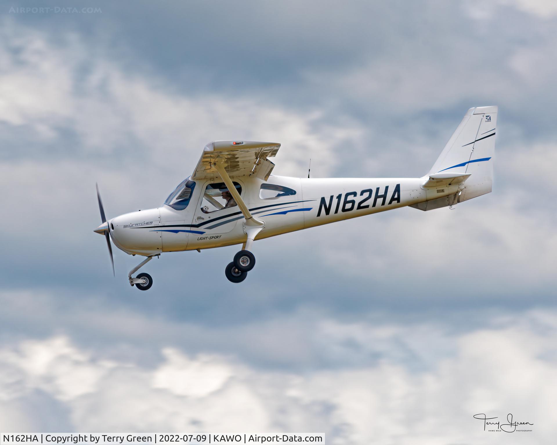 N162HA, 2011 Cessna 162 Skycatcher C/N 16200035, KAWO