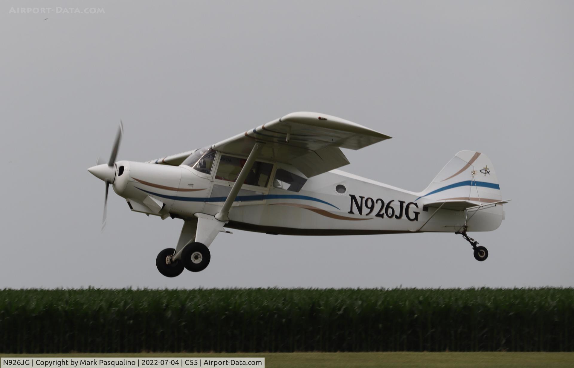 N926JG, 2005 Barrows Bearhawk C/N 024-39/40-680, Bearhawk