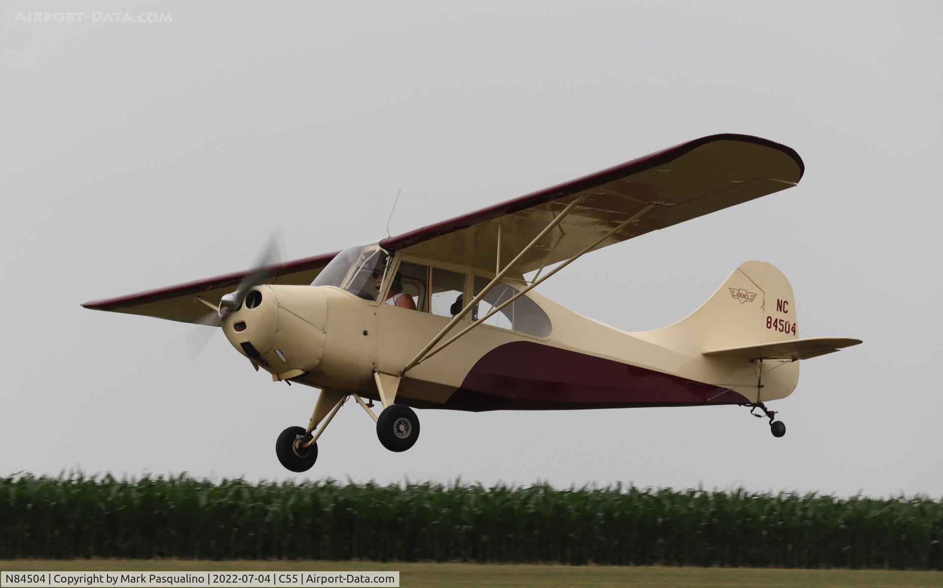 N84504, 1946 Aeronca 7AC Champion C/N 7AC-3206, Aeronca 7AC