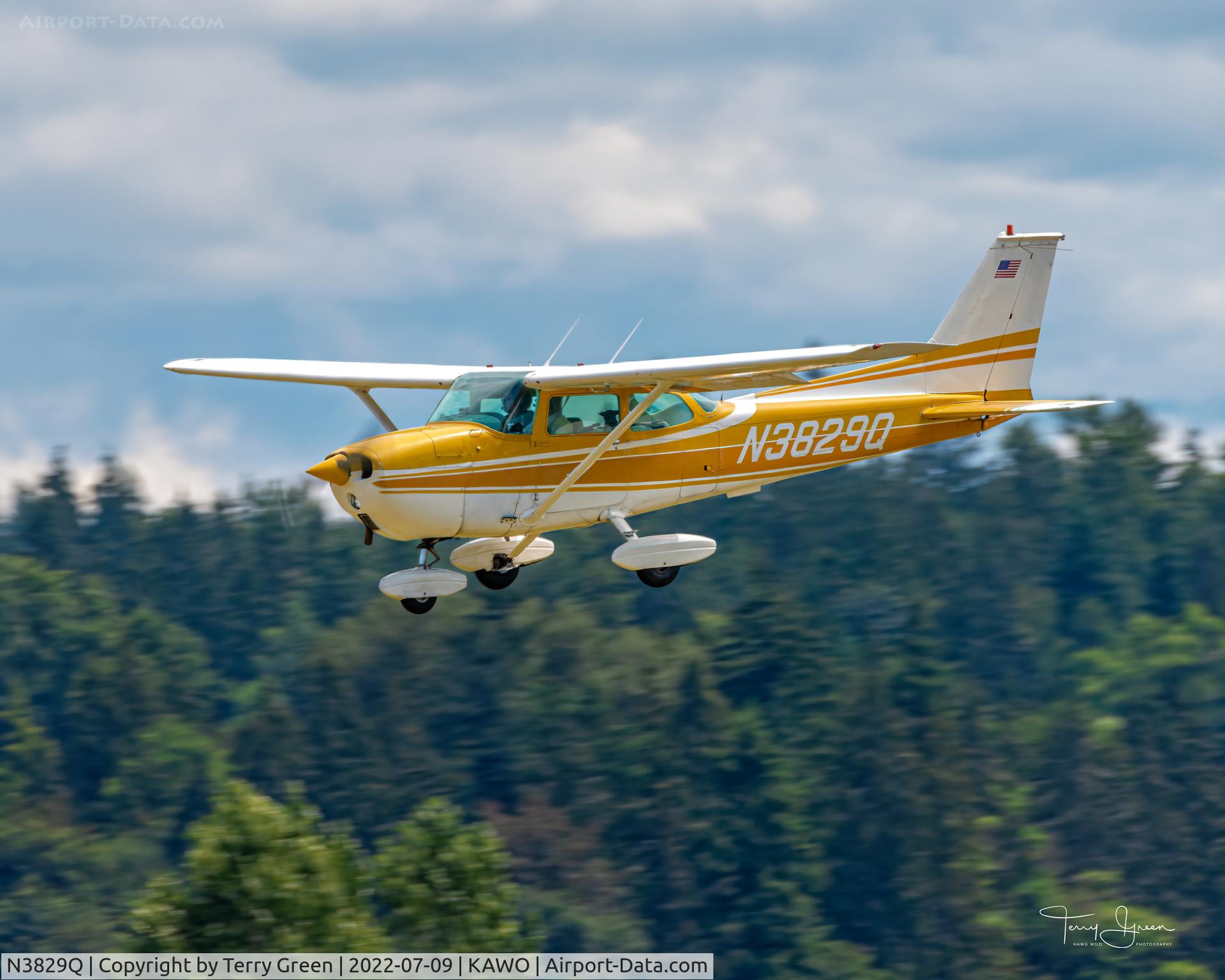 N3829Q, 1971 Cessna 172L C/N 17259929, KAWO