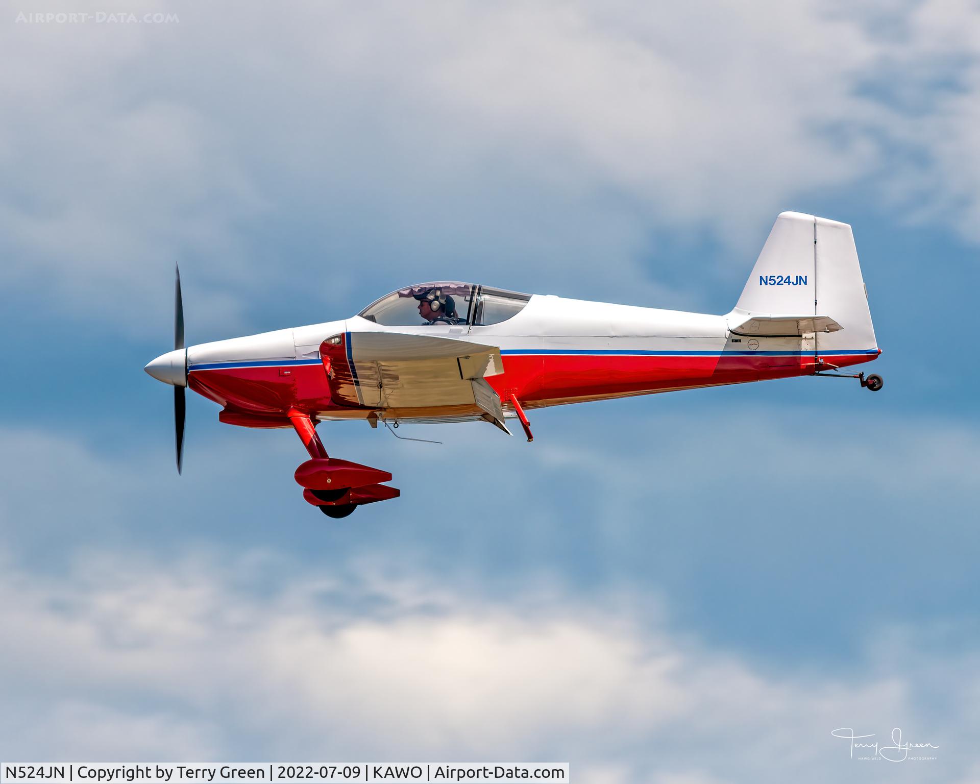 N524JN, 1998 Vans RV-6A C/N 23598, KAWO