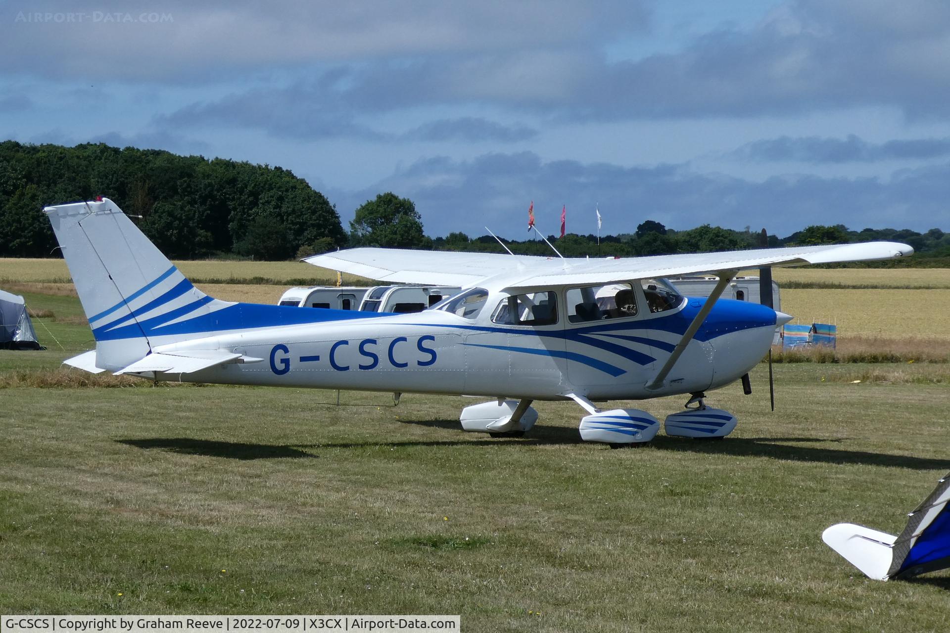 G-CSCS, 1978 Reims F172N Skyhawk C/N 1707, Parked at Northrepps.
