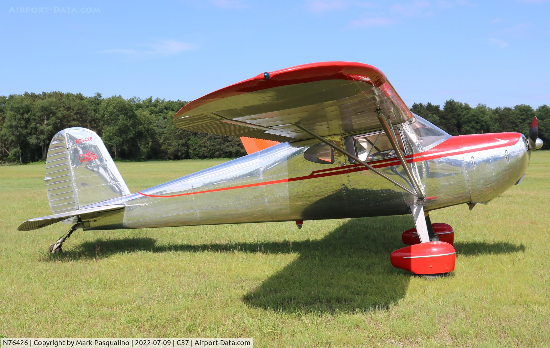 N76426, 1946 Cessna 140 C/N 10852, Cessna 140
