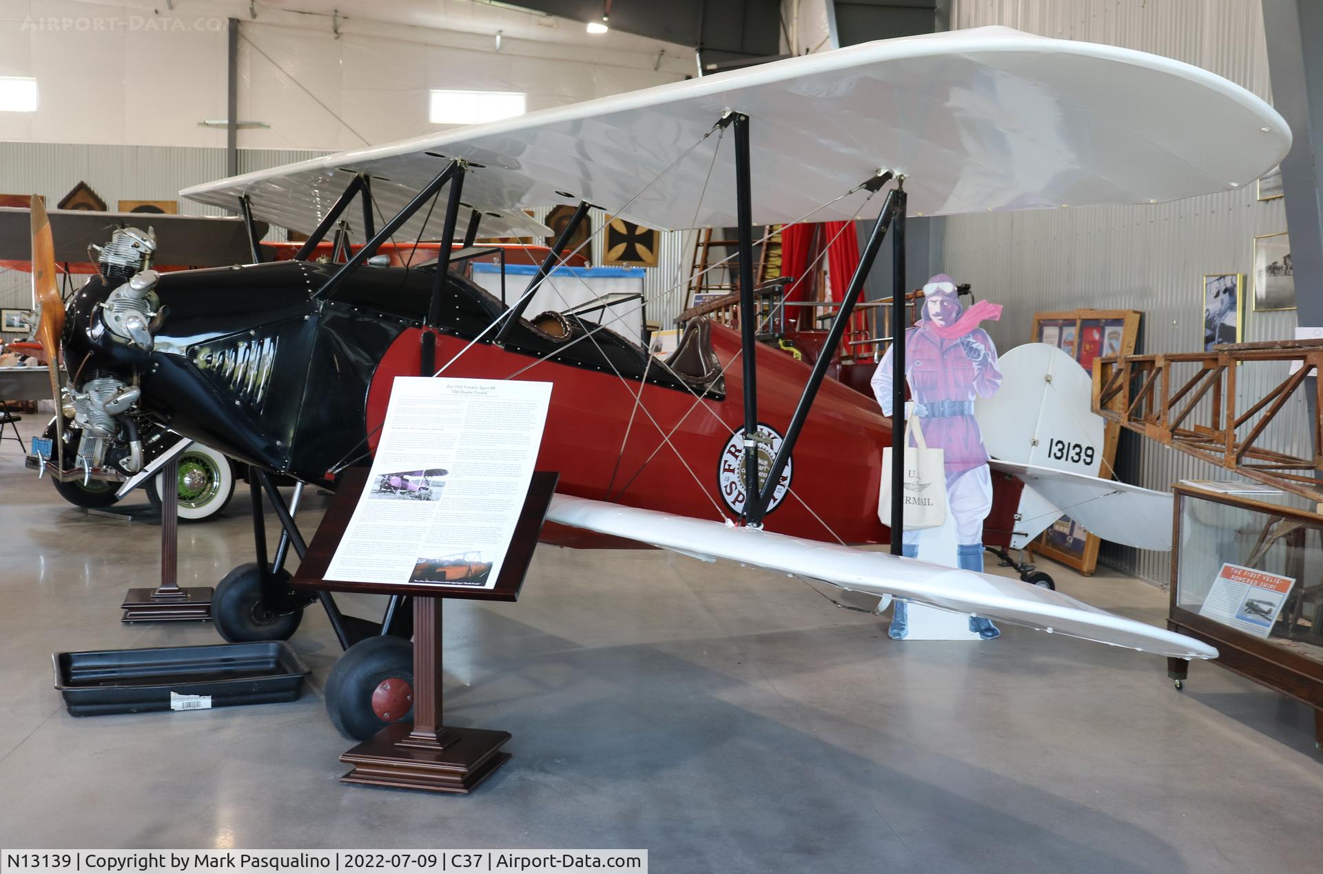 N13139, 1932 Franklin 90 C/N 105, Franklin 90