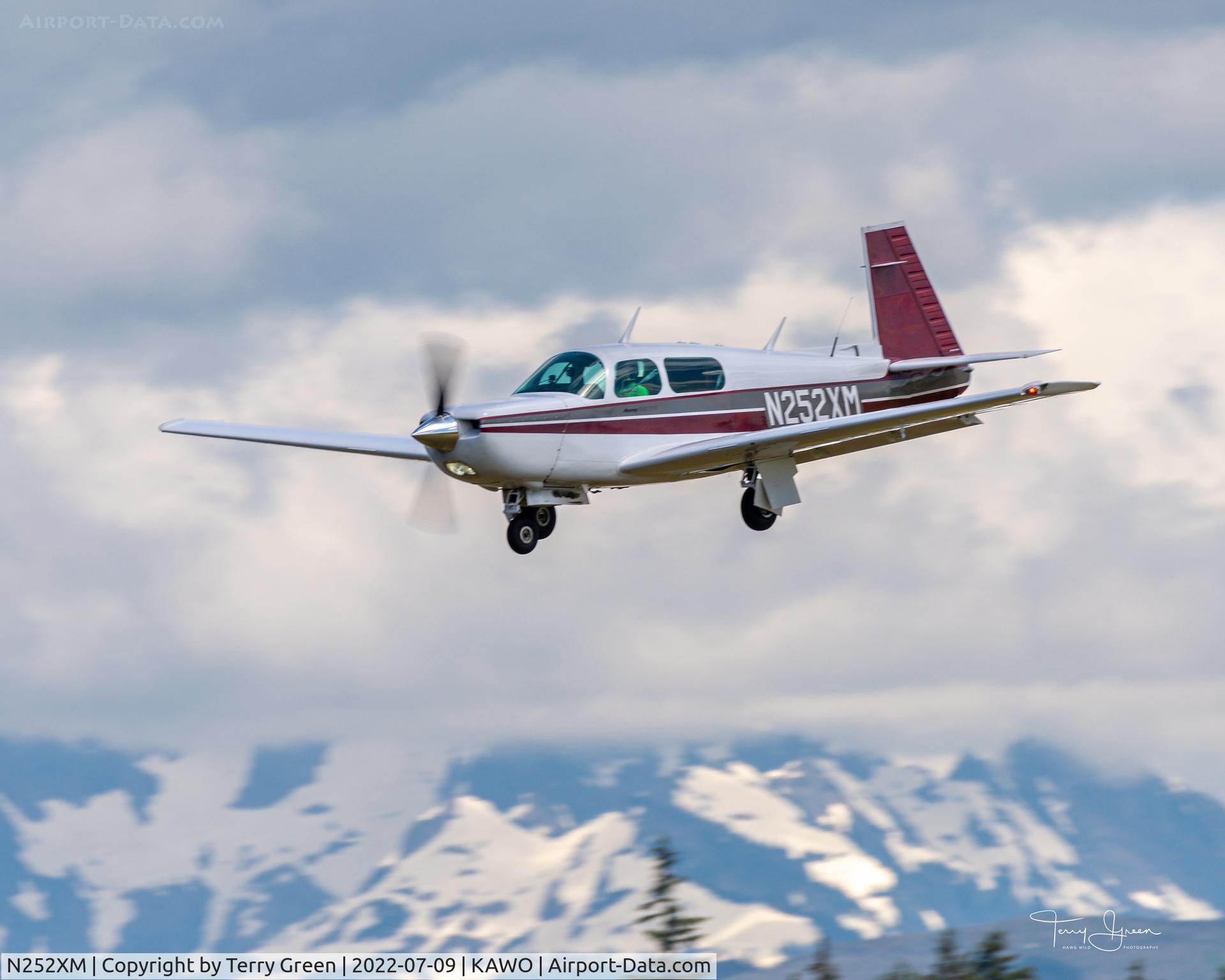 N252XM, 1986 Mooney M20K C/N 25-1026, KAWO