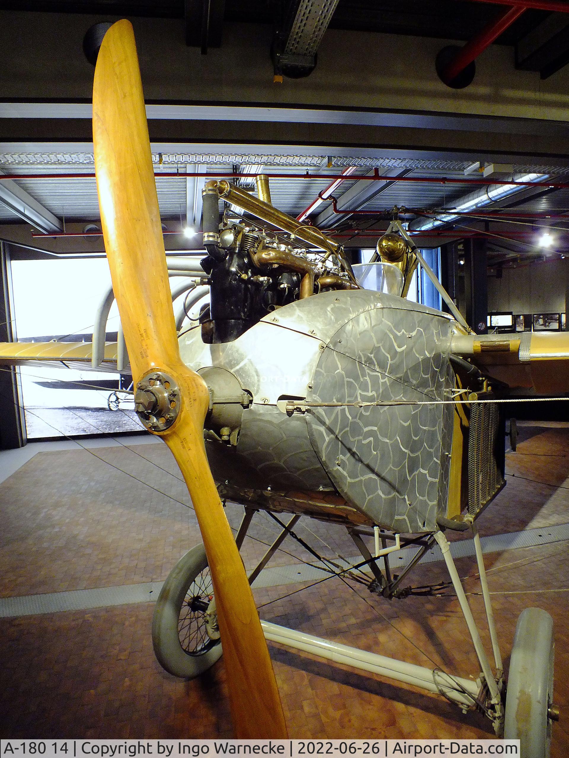 A-180 14, 1914 Jeannin Stahltaube C/N 76, Jeannin Stahltaube at the Deutsches-Technikmuseum (DTM), Berlin