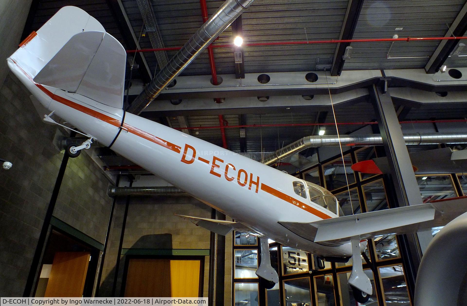 D-ECOH, 1959 Klemm Kl-107C C/N 129, Klemm Kl 107C at the Deutsches-Technikmuseum (DTM), Berlin